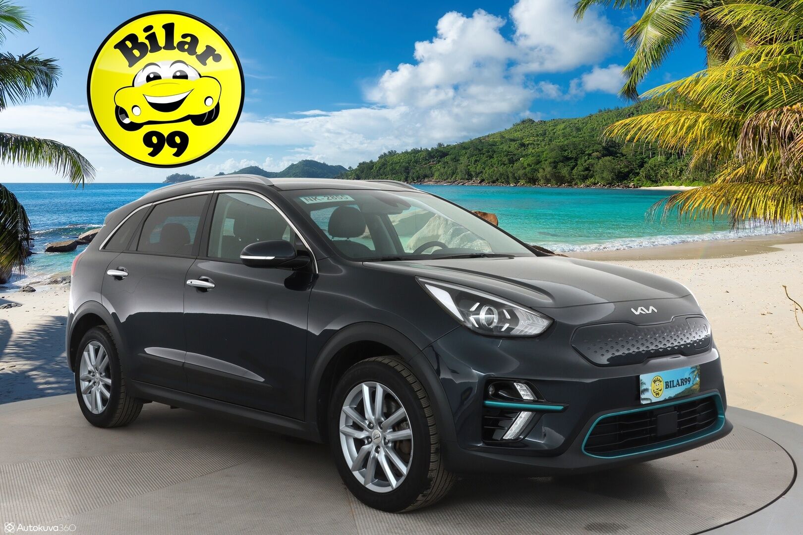 KIA NIRO 2022 64kWh 150kW Vision - Adapt. Vakkari / P. Kamera / Navi / Kaistavahti / Apple&Android / KeylessGO / 2x Renkaat / 