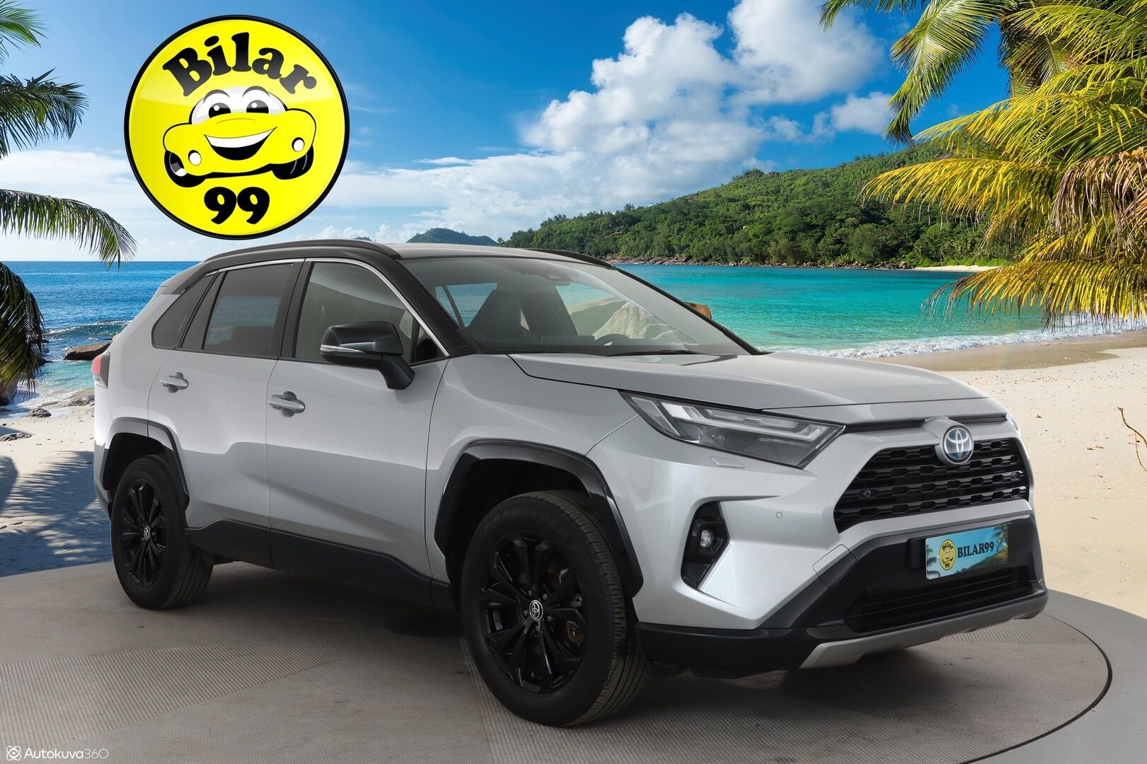 TOYOTA RAV4 2022 Hybrid 2,5 AWD-i Style *Adapt.vakkari / Facelift / P-Kamera / Puolinahat / Keyless / Apple&Android / Rattilämmitin* - 3,99 % KORKOTARJOUS TÄHÄN AUTOON - *Merkkihuollot / Kahdet näyttävät vanteet / Upea väritys!*