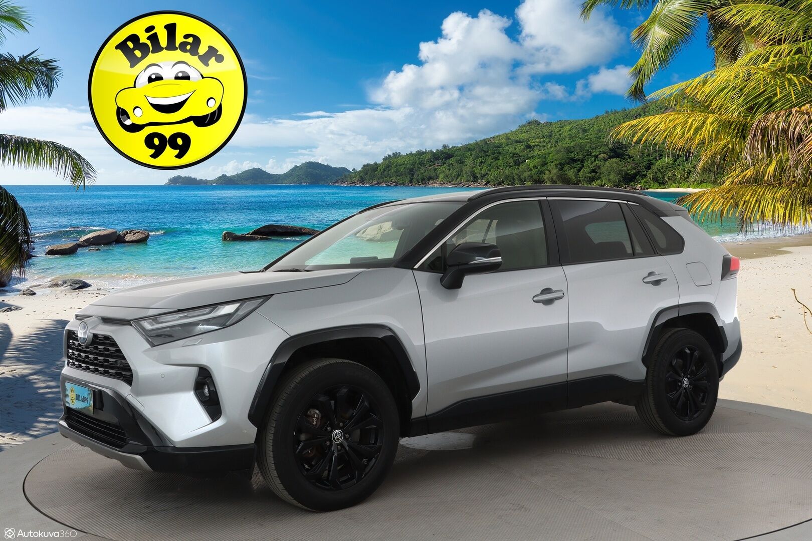 TOYOTA RAV4 2022 Hybrid 2,5 AWD-i Style *Adapt.vakkari / Facelift / P-Kamera / Puolinahat / Keyless / Apple&Android / Rattilämmitin* - 3,99 % KORKOTARJOUS TÄHÄN AUTOON 31.8. ASTI! - *Merkkihuollot / Kahdet näyttävät vanteet / Upea väritys!*