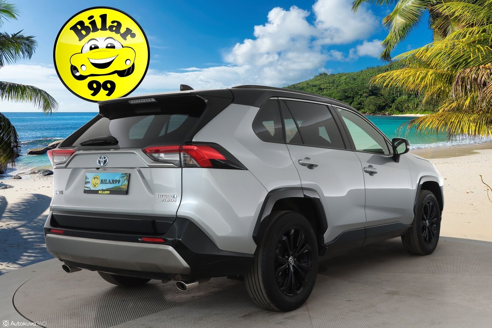 TOYOTA RAV4 2022 Hybrid 2,5 AWD-i Style *Adapt.vakkari / Facelift / P-Kamera / Puolinahat / Keyless / Apple&Android / Rattilämmitin* - 3,99 % KORKOTARJOUS TÄHÄN AUTOON - *Merkkihuollot / Kahdet näyttävät vanteet / Upea väritys!*