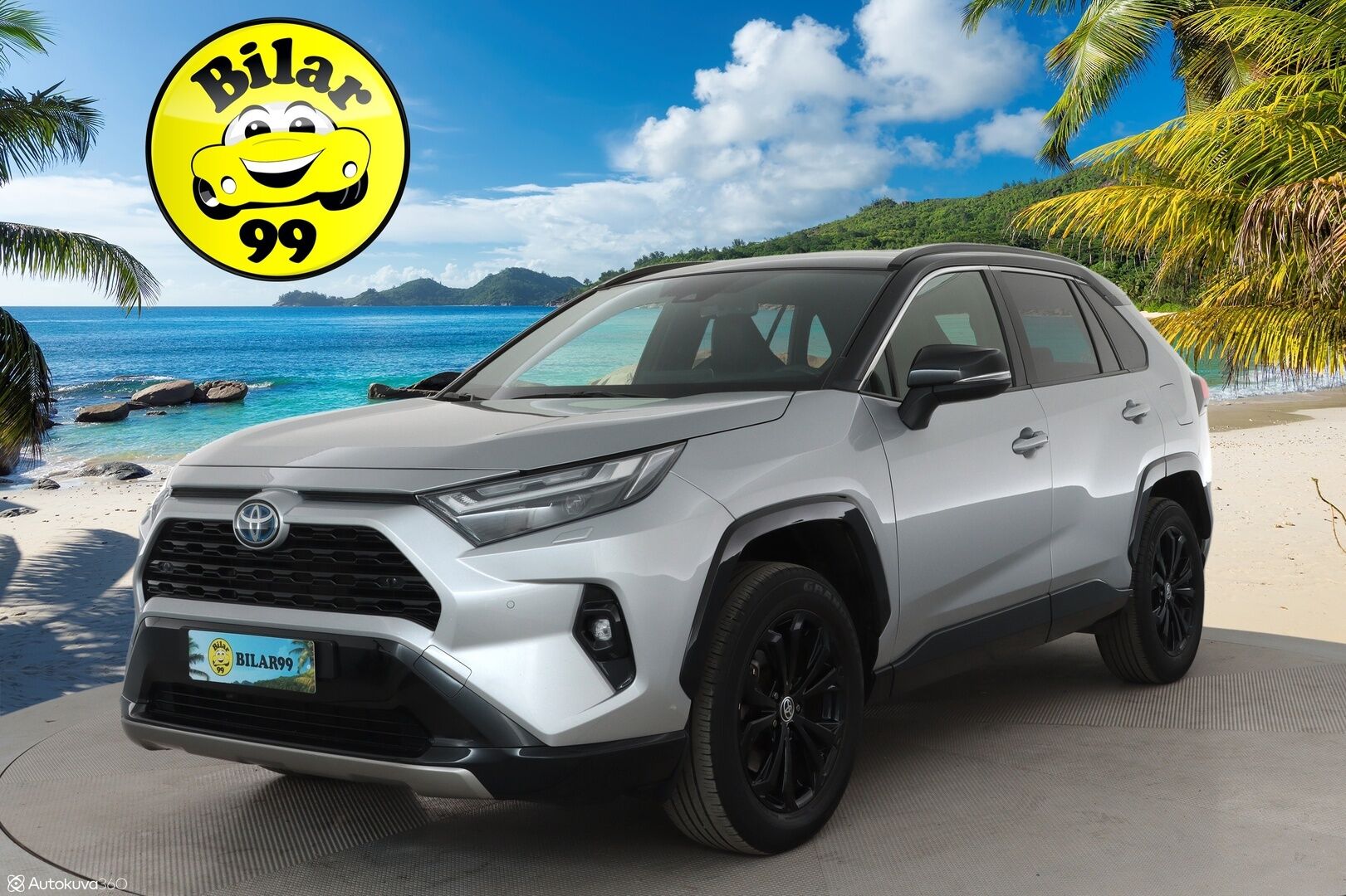 TOYOTA RAV4 2022 Hybrid 2,5 AWD-i Style *Adapt.vakkari / Facelift / P-Kamera / Puolinahat / Keyless / Apple&Android / Rattilämmitin* - 3,99 % KORKOTARJOUS TÄHÄN AUTOON - *Merkkihuollot / Kahdet näyttävät vanteet / Upea väritys!*