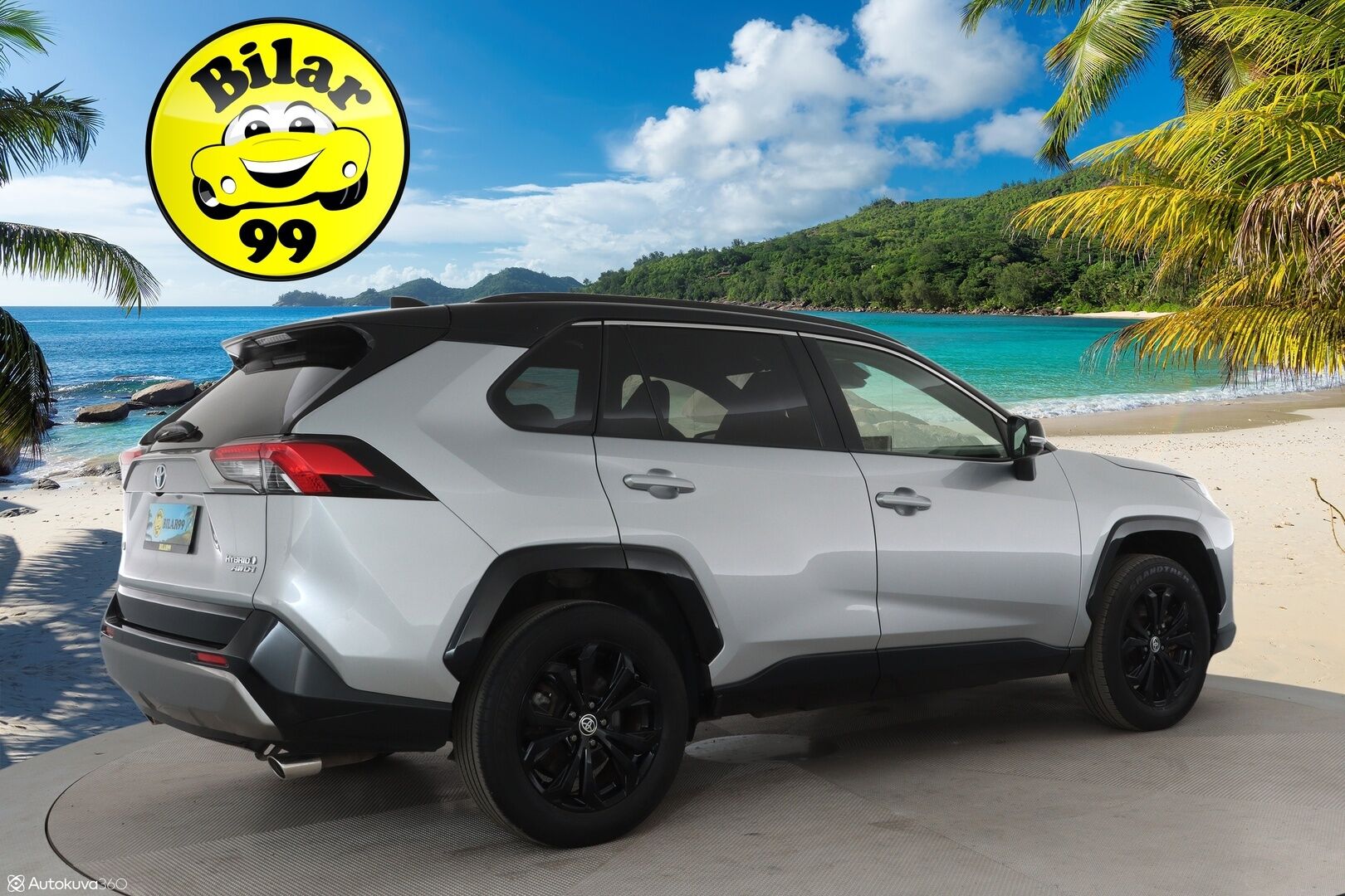 TOYOTA RAV4 2022 Hybrid 2,5 AWD-i Style *Adapt.vakkari / Facelift / P-Kamera / Puolinahat / Keyless / Apple&Android / Rattilämmitin* - 3,99 % KORKOTARJOUS TÄHÄN AUTOON - *Merkkihuollot / Kahdet näyttävät vanteet / Upea väritys!*