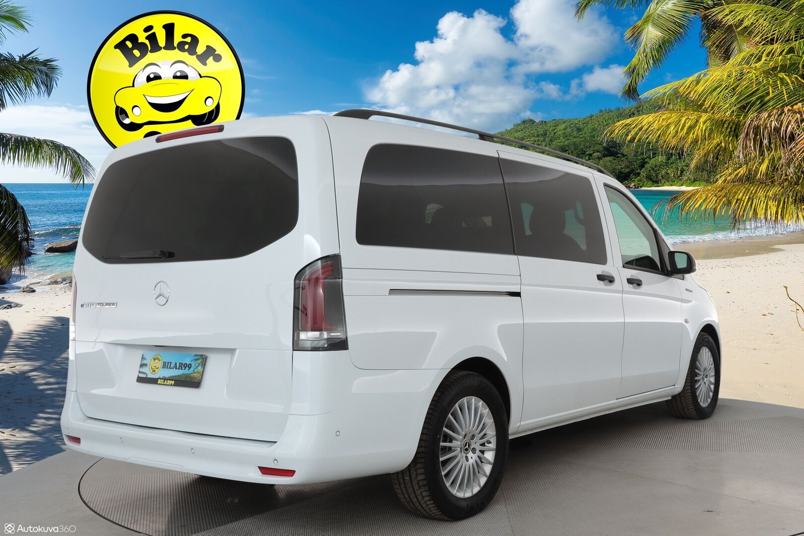 MERCEDES-BENZ VITO 2024 eVito 129 Tourer Pro 8-Paikkainen - 2,99 % KORKOTARJOUS TÄHÄN AUTOON - 8-Paikkainen / ALV / Distronic+ / 360-Kamera / Adapt.LED / Comand Navi / Ratinlämmitys / Facelift / Lisälämmitin / Upea yksilö!
