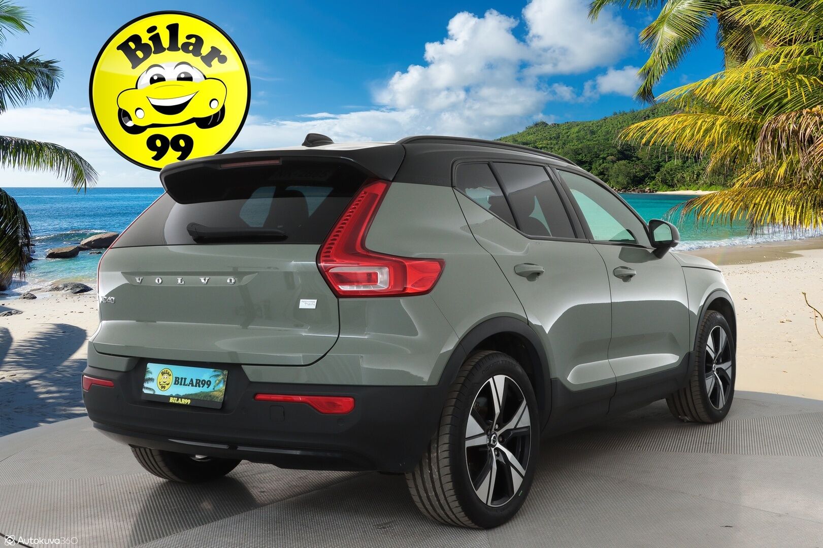 Volvo XC40 2022 Recharge Twin Pro aut - 3,99 % KORKOTARJOUS TÄHÄN AUTOON - Lämpöpumppu / Adapt.Vakkari / Vetokoukku / Harman&Kardon / Panoraama / Nahka-Alcantara Muistipenkki / Adapt.LED / 360-Kamera