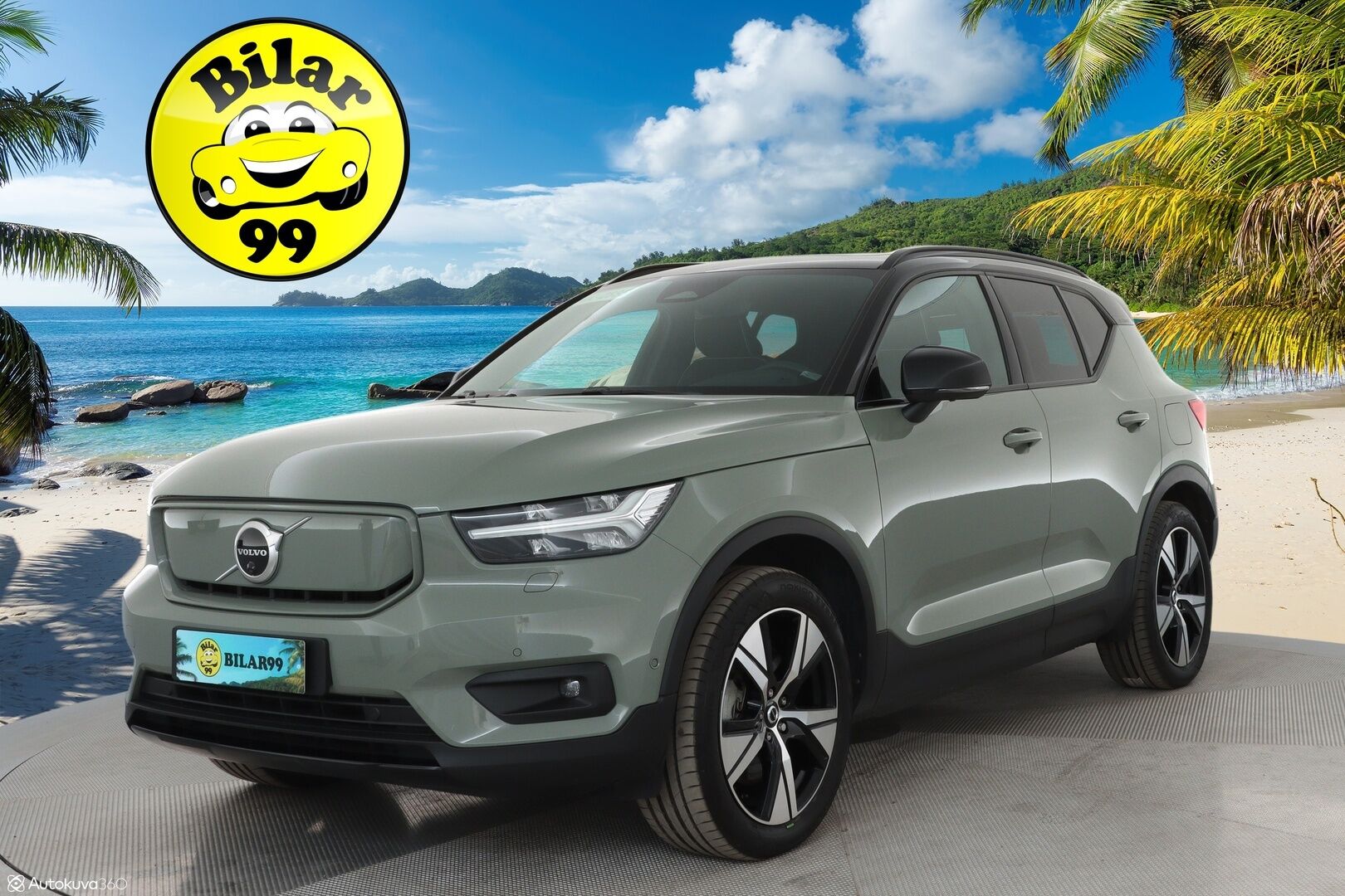 Volvo XC40 2022 Recharge Twin Pro aut - 3,99 % KORKOTARJOUS TÄHÄN AUTOON - Lämpöpumppu / Adapt.Vakkari / Vetokoukku / Harman&Kardon / Panoraama / Nahka-Alcantara Muistipenkki / Adapt.LED / 360-Kamera