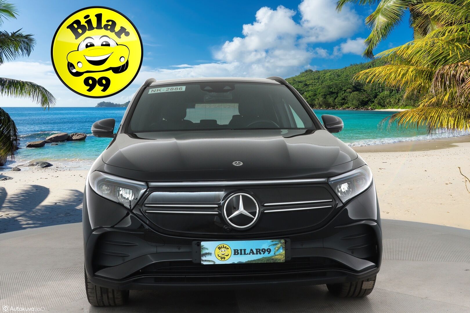 MERCEDES-BENZ EQA 2022 250 Business AMG - 3,99 % KORKOTARJOUS TÄHÄN AUTOON - Distronic+ / Panorama / 360-Kamera / Nahka-Alcantara / Vetokoukku / Led High Performance / Night / Akku kuntotarkastettu!