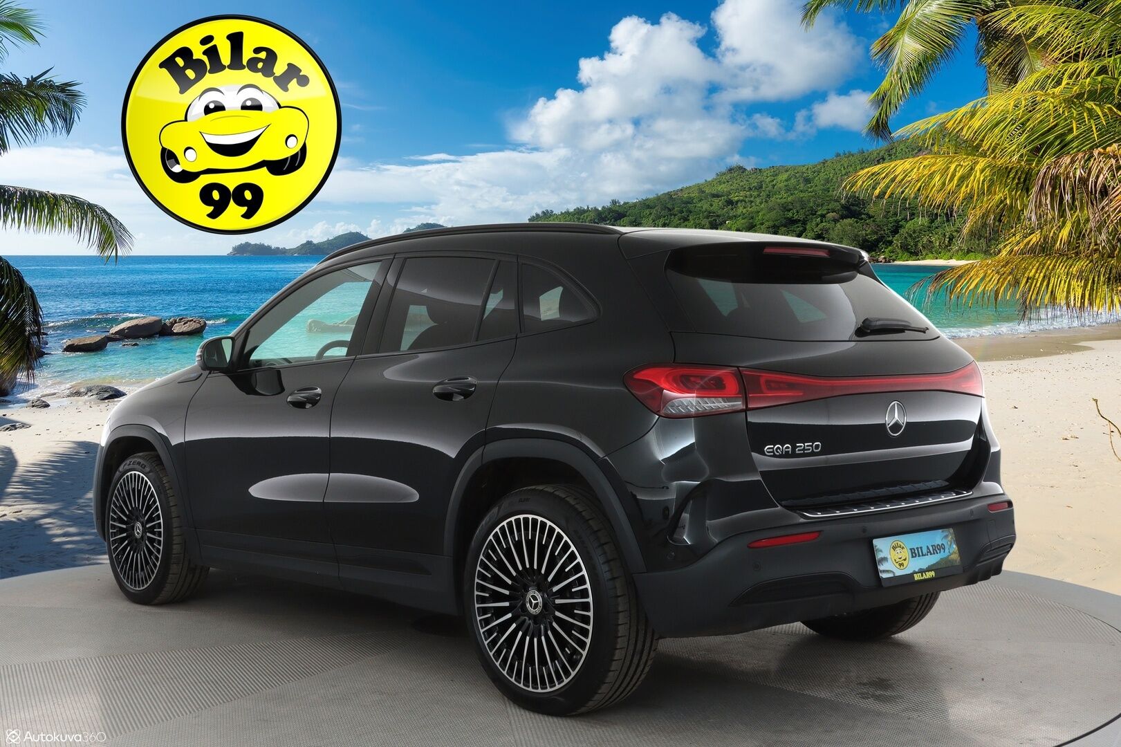 MERCEDES-BENZ EQA 2022 250 Business AMG - 3,99 % KORKOTARJOUS TÄHÄN AUTOON - Distronic+ / Panorama / 360-Kamera / Nahka-Alcantara / Vetokoukku / Led High Performance / Night / Akku kuntotarkastettu!
