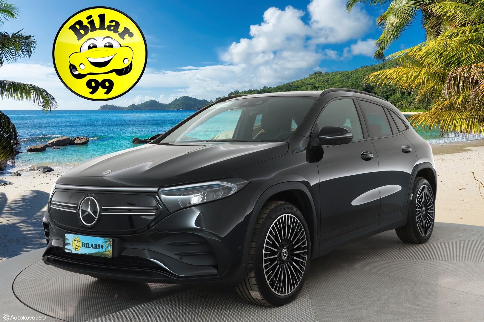 MERCEDES-BENZ EQA 2022 250 Business AMG - 3,99 % KORKOTARJOUS TÄHÄN AUTOON - Distronic+ / Panorama / 360-Kamera / Nahka-Alcantara / Vetokoukku / Led High Performance / Night / Akku kuntotarkastettu!