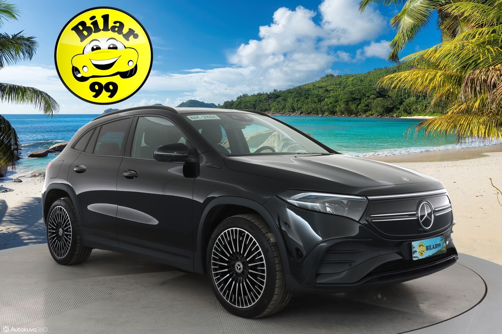 MERCEDES-BENZ EQA 2022 250 Business AMG - 3,99 % KORKOTARJOUS TÄHÄN AUTOON - Distronic+ / Panorama / 360-Kamera / Nahka-Alcantara / Vetokoukku / Led High Performance / Night / Akku kuntotarkastettu!