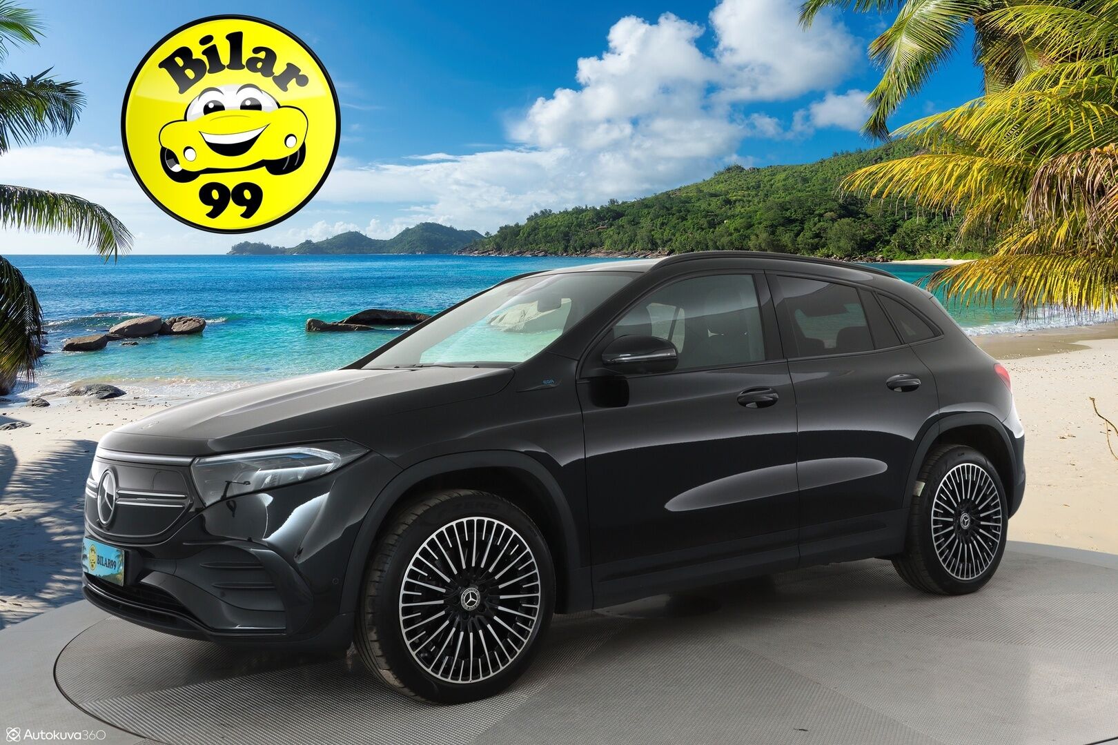 MERCEDES-BENZ EQA 2022 250 Business AMG - 3,99 % KORKOTARJOUS TÄHÄN AUTOON - Distronic+ / Panorama / 360-Kamera / Nahka-Alcantara / Vetokoukku / Led High Performance / Night / Akku kuntotarkastettu!