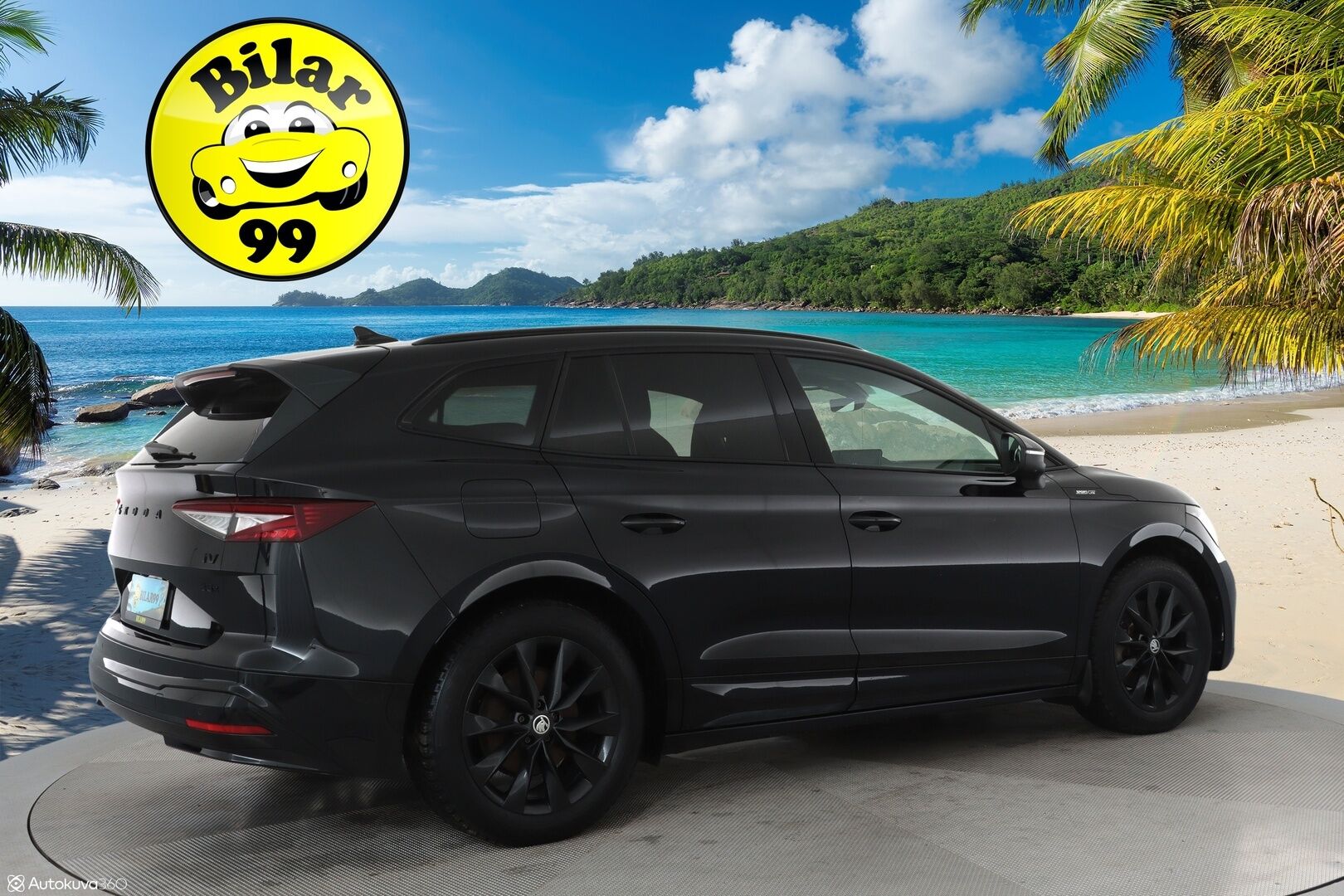 SKODA ENYAQ 2022 IV80X Sportline **HUD / Lämpöpumppu / Muistipenkki / 360° kamera / Adapt.Vakkari / Matrix-LED / Navi / Kaistavahti** - 3,99 % KORKOTARJOUS TÄHÄN AUTOON - KeylessGO / 2x Renkaat / Akku kuntotarkistettu
