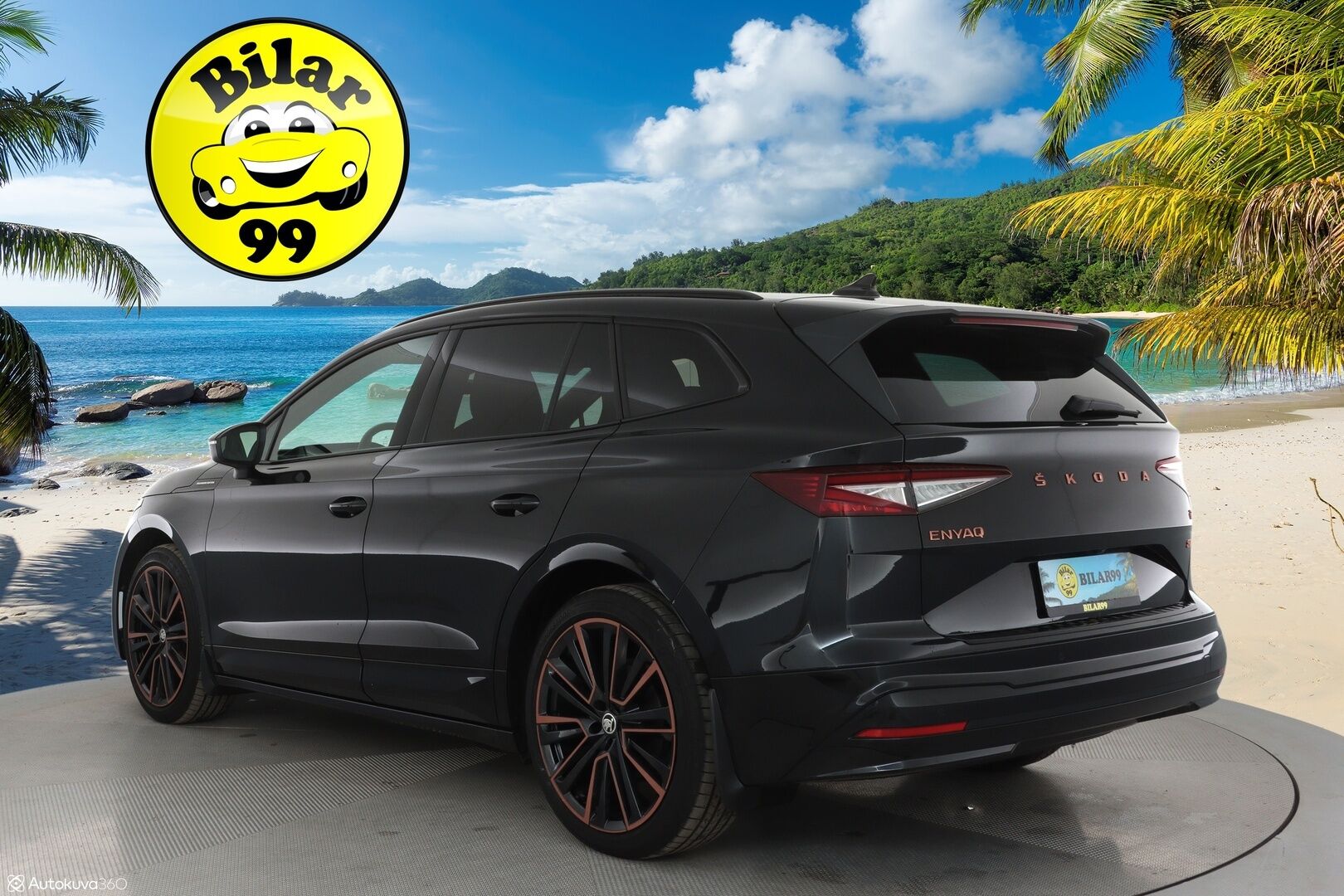 SKODA ENYAQ 2022 80x Founders Edition 1317/1895 iV**Hierovat Muistipenkit / HUD / 360° Kamera / Lämpöpumppu / Koukku / Adapt.Vakkari / Matrix-LED** - 3,99 % KORKOTARJOUS TÄHÄN AUTOON - Digimittaristo / Navi / Kaistavahti / KeylessGO / 2x Renkaat