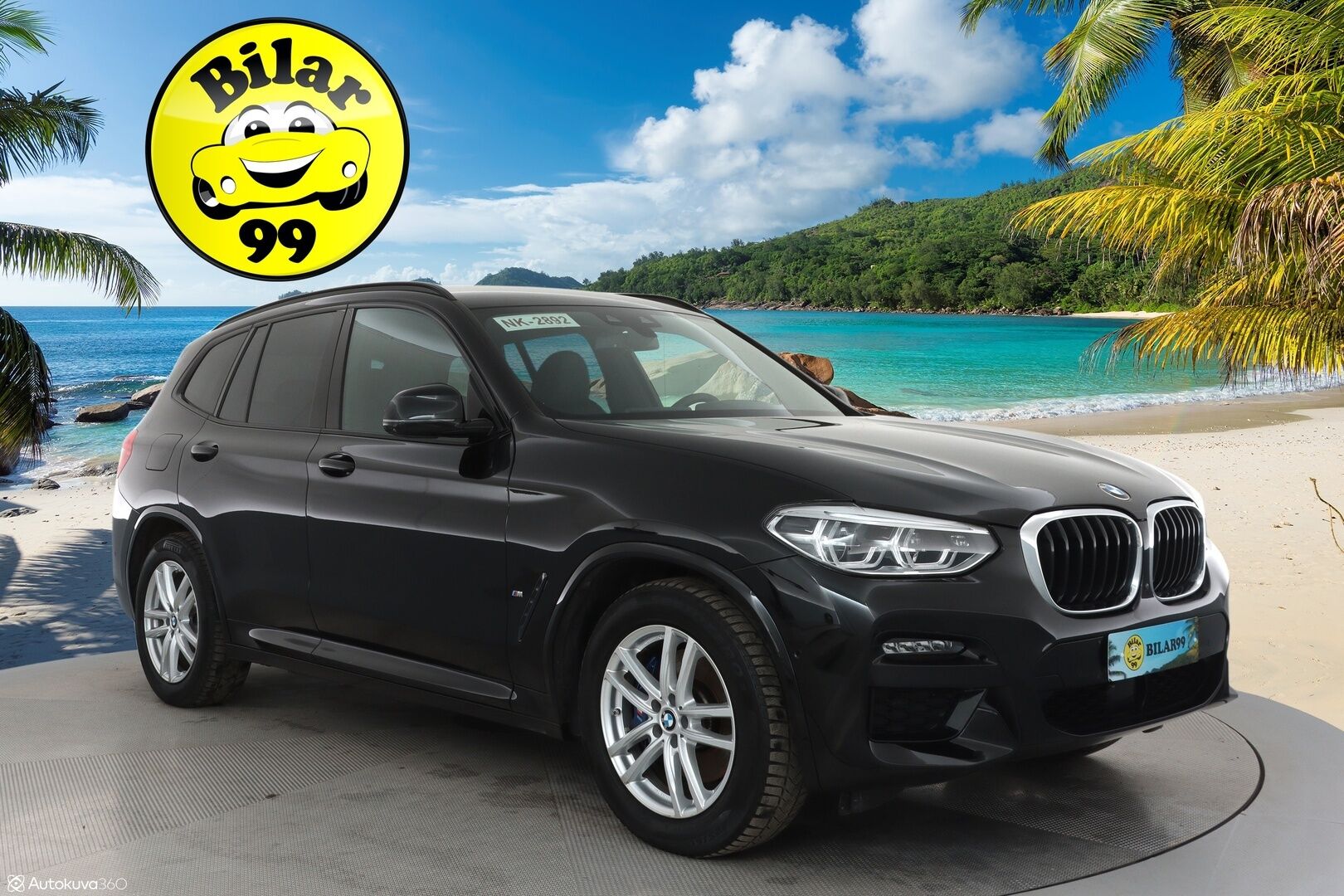 BMW X3 2021 xDrive30e M-Sport ** 360° Kamera / Adapt.Vakkari / Adapt. LED / HUD / Sporttipenkit / Navi / KeylessGO / 2x Renkaat** - 3,99 % KORKOTARJOUS TÄHÄN AUTOON - 