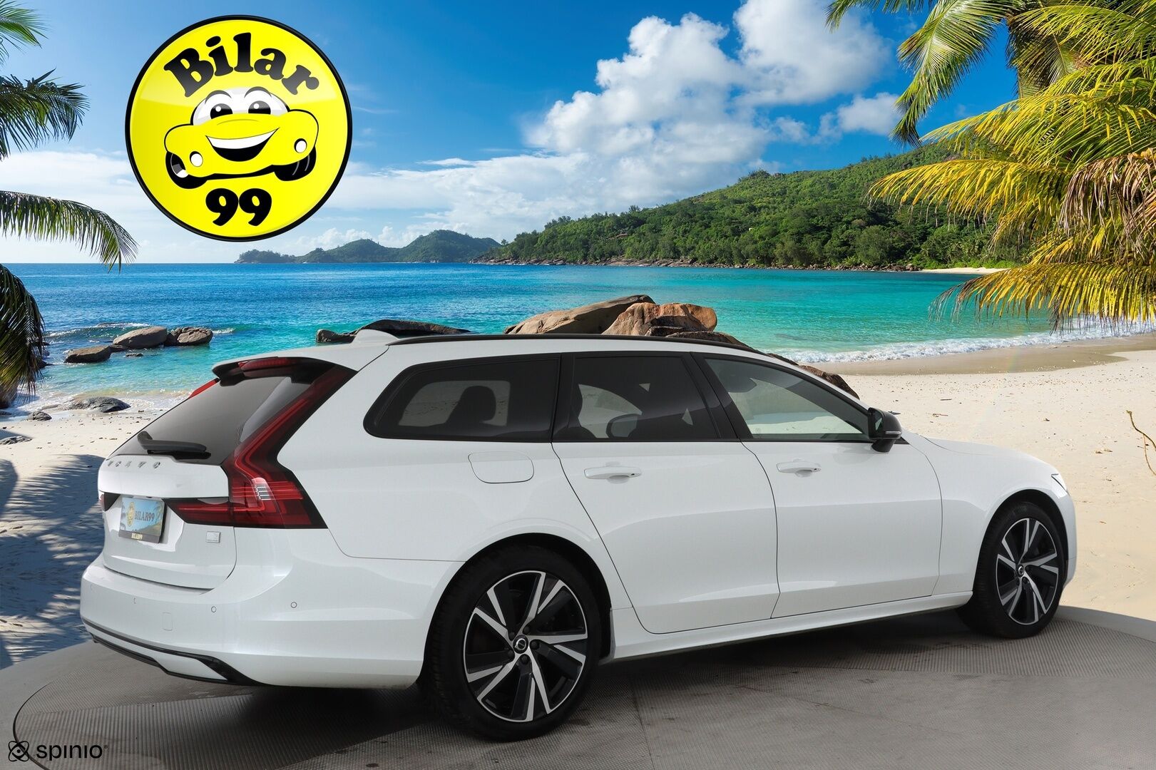 Volvo V90 2023 T6 AWD Long Range Plus Dark **Panorama / Muistipenkit / Full LED / Webasto / 360.kamera / H&K / Koukku** - 3,99 % KORKOTARJOUS TÄHÄN AUTOON - Akku kuntotarkastettu / Merkkihuollettu