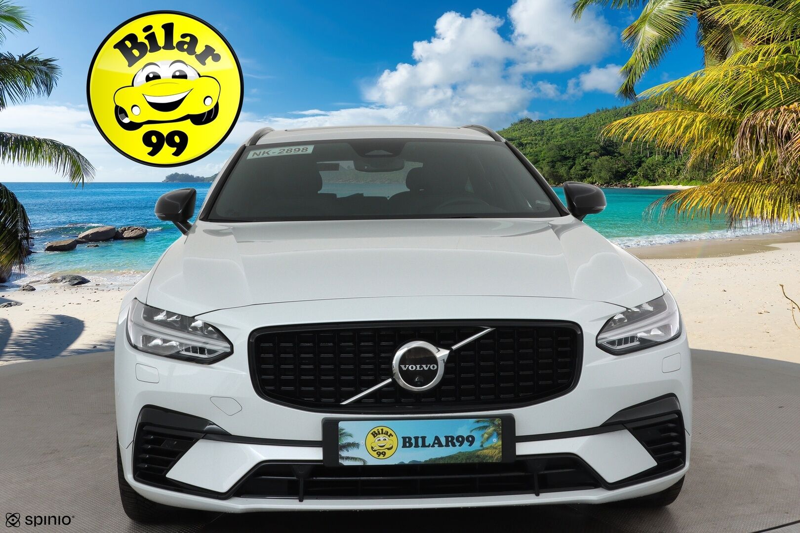 Volvo V90 2023 T6 AWD Long Range Plus Dark **Panorama / Muistipenkit / Full LED / Webasto / 360.kamera / H&K / Koukku** - 3,99 % KORKOTARJOUS TÄHÄN AUTOON - Akku kuntotarkastettu / Merkkihuollettu