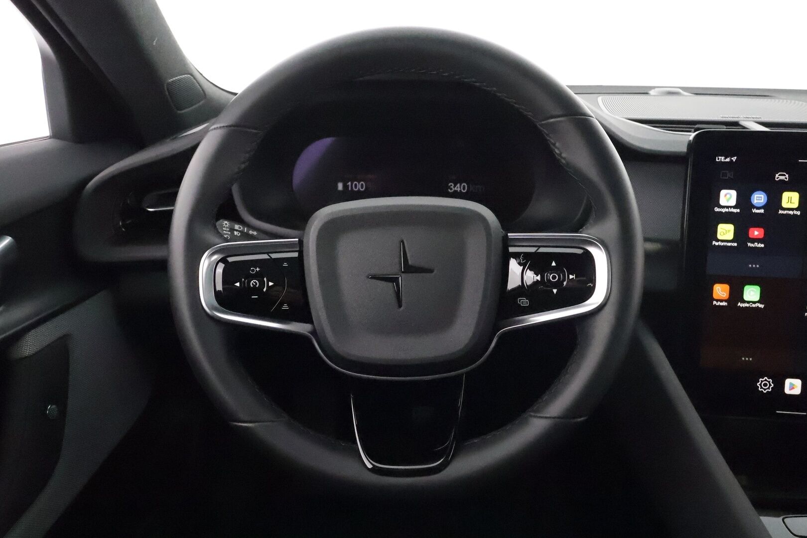 POLESTAR 2 2022 Standard Single Motor **Lasikatto / 360° Kamera / Lämpöpumppu / Adapt.Vakkari / Pixel-LED / Sporttipenkki Muistilla** - Harman/Kardon / Google Maps / Kaistavahti / KeylessGO