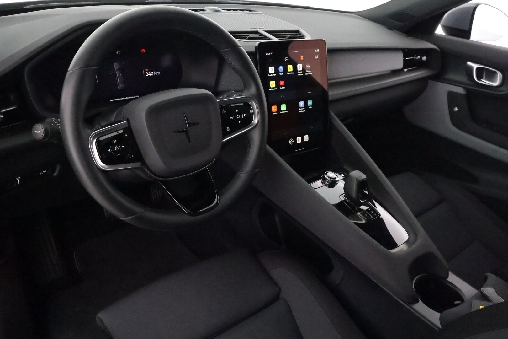 POLESTAR 2 2022 Standard Single Motor **Lasikatto / 360° Kamera / Lämpöpumppu / Adapt.Vakkari / Pixel-LED / Sporttipenkki Muistilla** - Harman/Kardon / Google Maps / Kaistavahti / KeylessGO