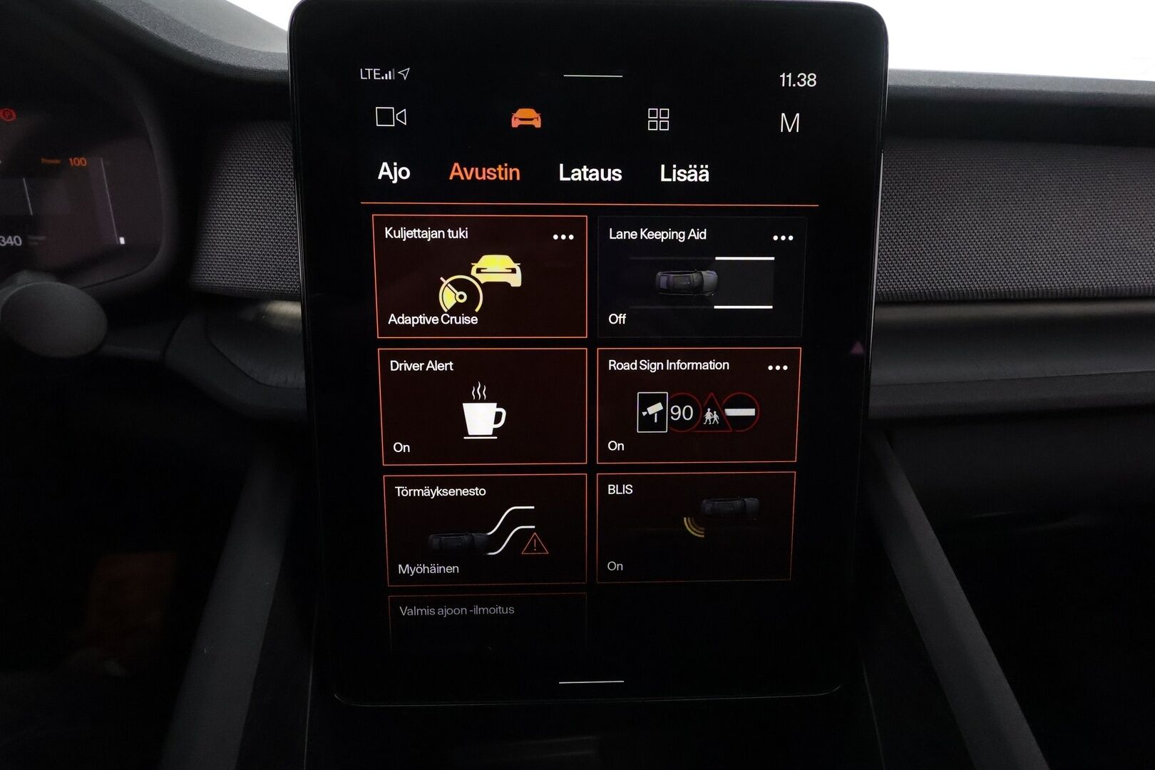 POLESTAR 2 2022 Standard Single Motor **Lasikatto / 360° Kamera / Lämpöpumppu / Adapt.Vakkari / Pixel-LED / Sporttipenkki Muistilla** - Harman/Kardon / Google Maps / Kaistavahti / KeylessGO