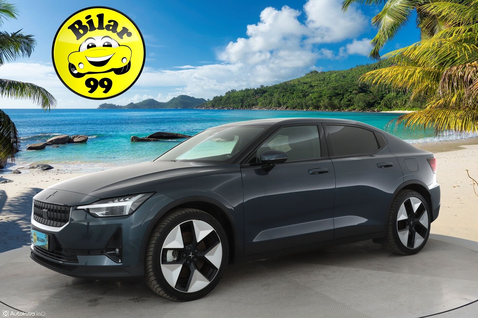 POLESTAR 2 2023 Standard Range Single Motor **Lasikatto / 360° Kamera / Lämpöpumppu / Koukku / Adapt.Vakkari / Sporttipenkki Muistilla** - 3,99 % KORKOTARJOUS TÄHÄN AUTOON - Harman/Kardon / LED-valot / Google Maps / KeylessGO