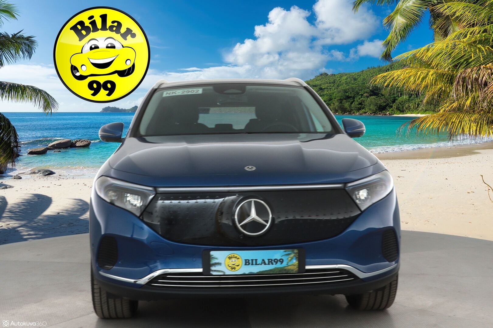 MERCEDES-BENZ EQA 2024 300 4MATIC *Panorama / 360° Kamera / Widescreen / Adapt.Vakkari / LED-High Performance / Navi / Kaistavahti / KeylessGO* - 3,99 % KORKOTARJOUS TÄHÄN AUTOON - 
