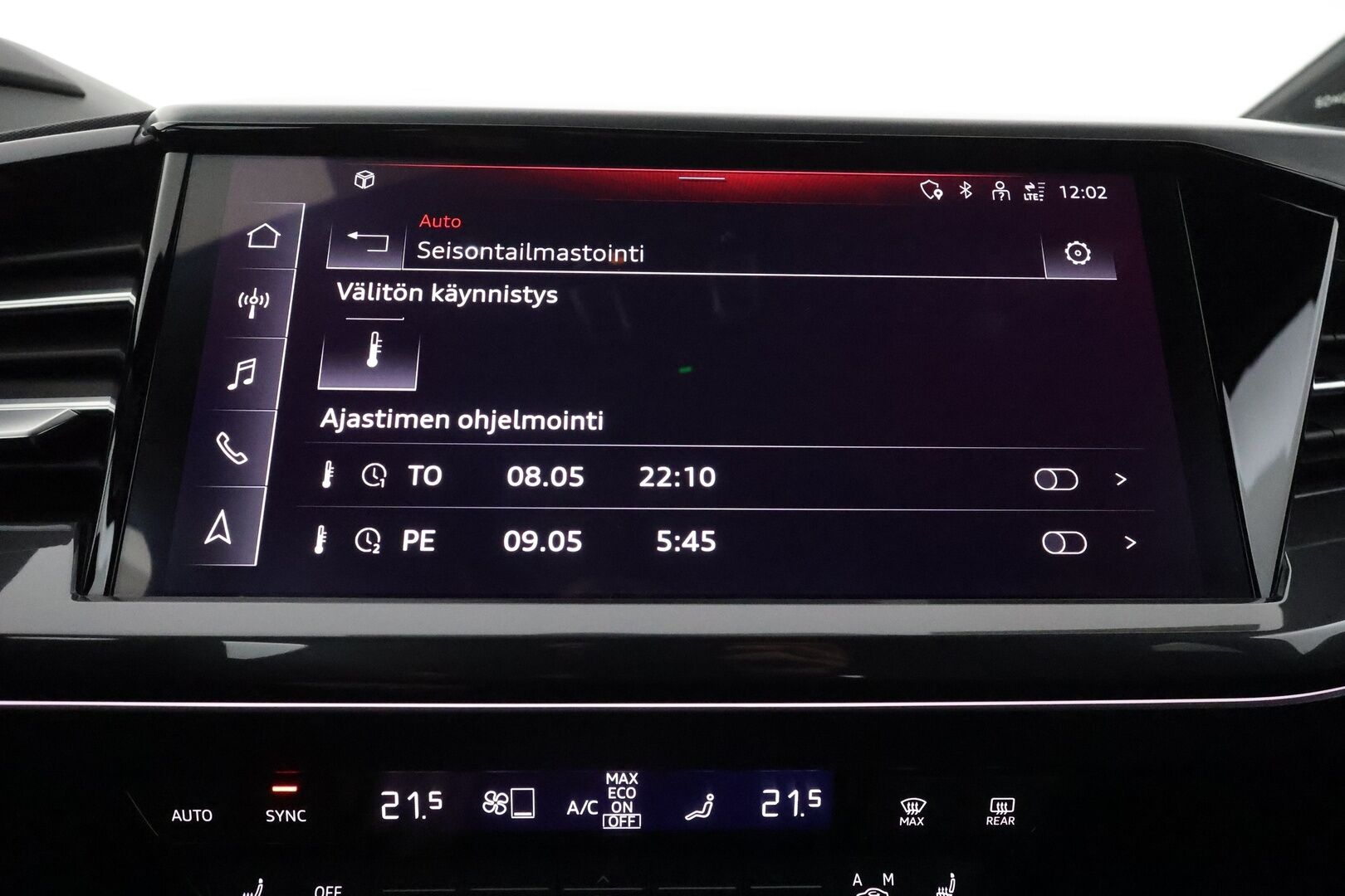 AUDI Q4 E-TRON 2022 40 e-tron Sportback S-Line **HUD / Matrix-LED / Adapt.Vakkari / P. Kamera / SONOS / Sporttipenkit / Navi / Kaistavahti** - 3,99 % KORKOTARJOUS TÄHÄN AUTOON - Akku kuntotarkastettu / Timantti Nahka-Alcantara Sisusta /  KeylessGO / 2x Renkaat