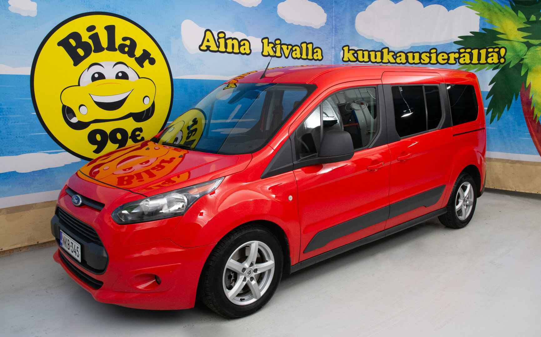 Ford Grand Tourneo Connect 2016 1,5 TDCi 120 hv PowerShift A6 Trend *Webasto / Koukku / Lämmitettävä lasi / Bluetooth* - Suomi-auto / Kahdet renkaat - HULLU BLACKWEEK KORKOTARJOUS 2,49%