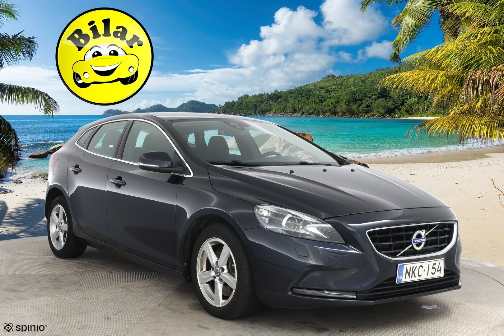 Volvo V40 2016 D2 Business aut - | Navi | LED | 2x renkaat | Lisälämmitin ajastimella | Tutka takana | Suomi-auto | Vakionopeudensäädin | 
