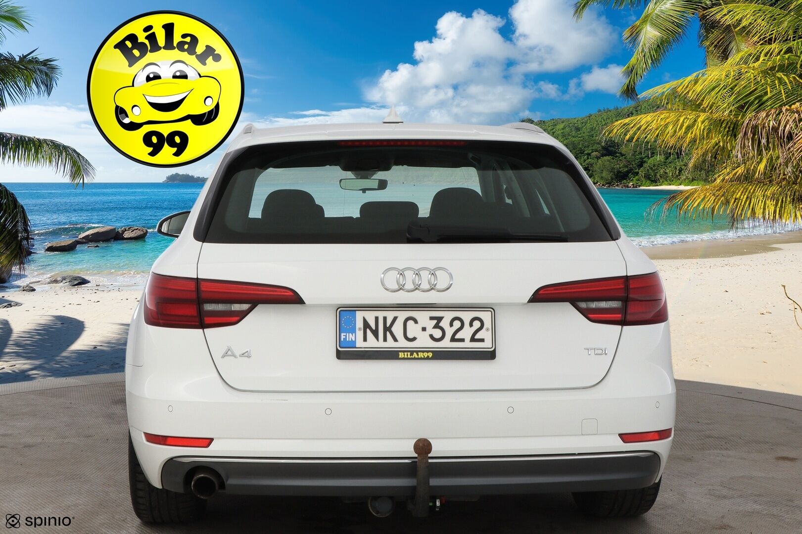 Audi A4 2016 Avant Business Sport 2,0 TDI 110 kW - Suomiauto / Vetokoukku / Sporttipenkit / LED / Vakkari / Lohko&Sisä / Sähköluukku / P-Tutkat / AdBlue remontoitu!
