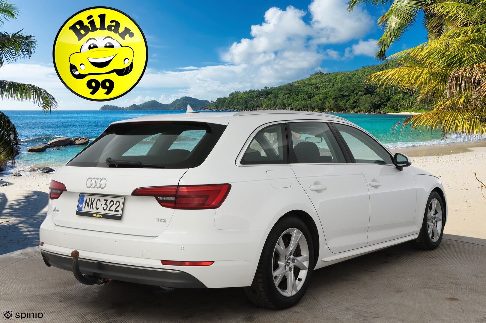 Audi A4 2016 Avant Business Sport 2,0 TDI 110 kW - Suomiauto / Vetokoukku / Sporttipenkit / LED / Vakkari / Lohko&Sisä / Sähköluukku / P-Tutkat / AdBlue remontoitu!