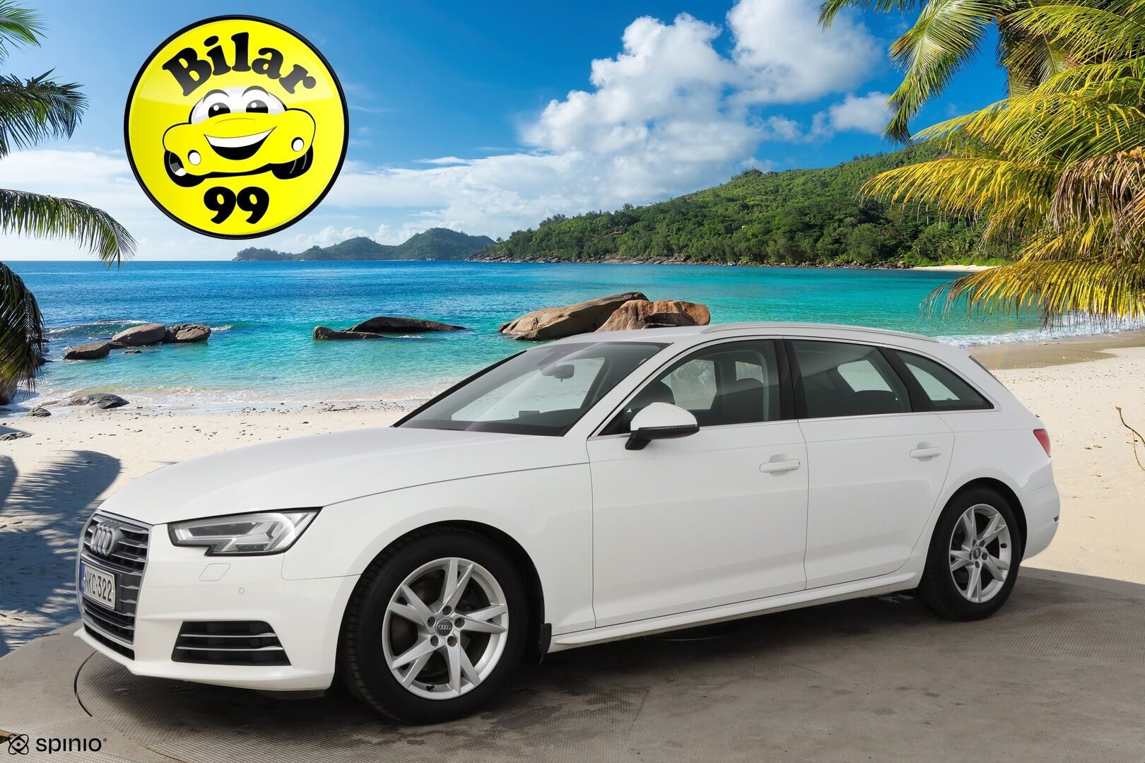 Audi A4 2016 Avant Business Sport 2,0 TDI 110 kW - Suomiauto / Vetokoukku / Sporttipenkit / LED / Vakkari / Lohko&Sisä / Sähköluukku / P-Tutkat / AdBlue remontoitu!