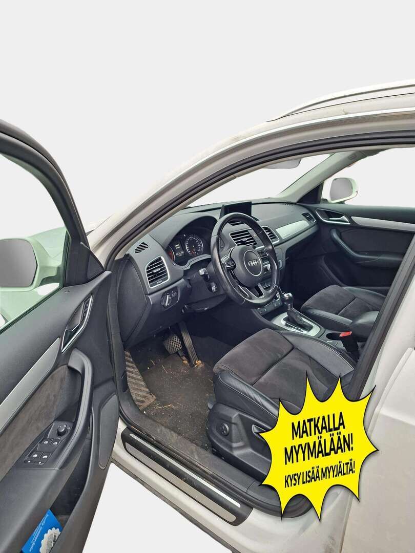 Audi Q3 2016 Business Sport 2,0 TDI clean diesel 110 kW quattro S tronic - | Juuri tullut | Hyvin huollettu | Nahka-Alcantara penkit | Xenon | Kahdet renkaat alumiinivanteilla | - KORKO VAIN 3,99 %