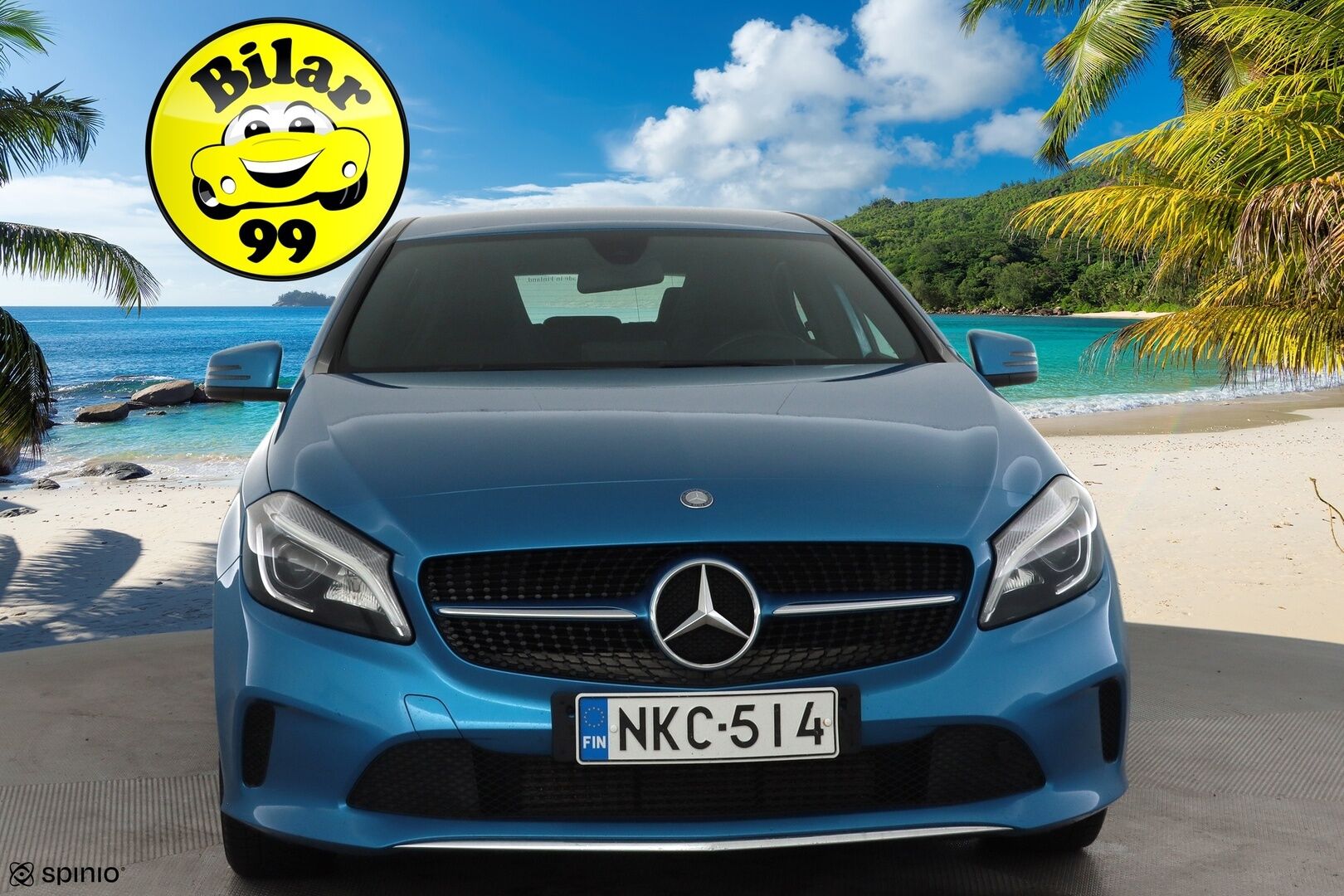 Mercedes-Benz A 2016 160 A Launch Edition * Webasto / Vakkari / LED-High Performance / P.Kamera / Sportpenkit / Bluetooth * - Erittäin siisti Suomiauto juuri katsastettuna kaksilla hyväkuntoisilla renkailla!