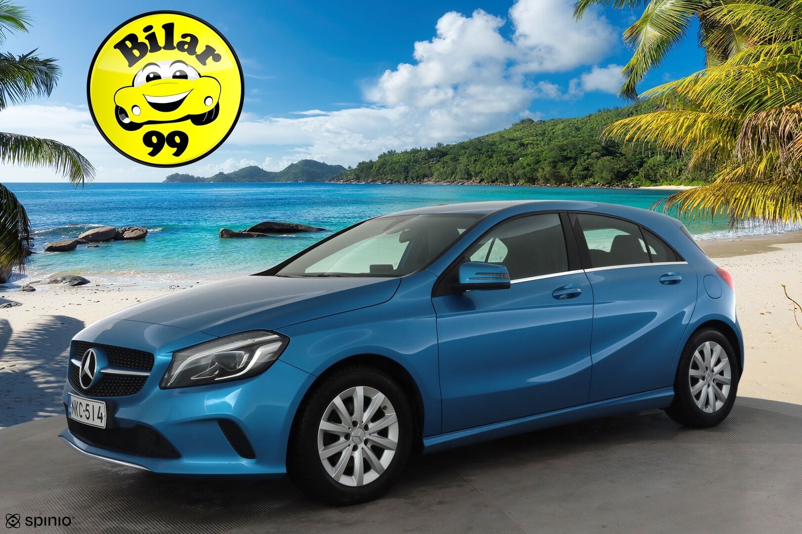 Mercedes-Benz A 2016 160 A Launch Edition * Webasto / Vakkari / LED-High Performance / P.Kamera / Sportpenkit / Bluetooth * - Suomi-auto / Kahdet renkaat - HULLU BLACKWEEK KORKOTARJOUS 2,49%