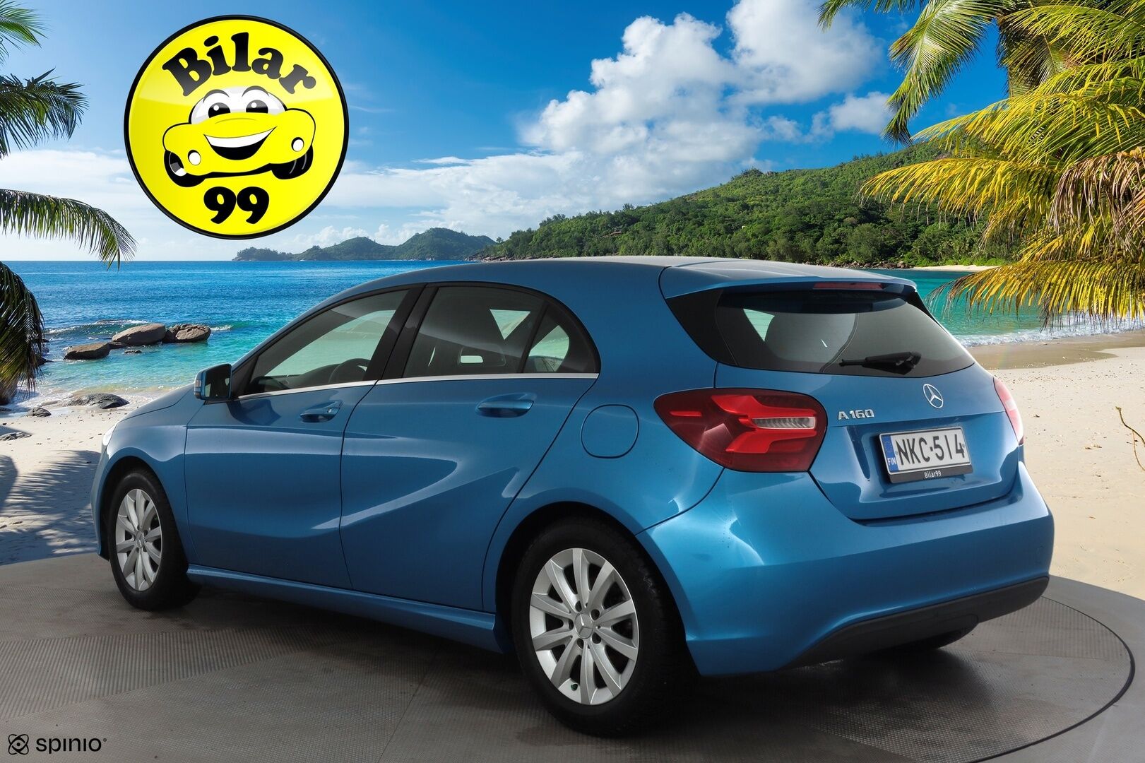 Mercedes-Benz A 2016 160 A Launch Edition * Webasto / Vakkari / LED-High Performance / P.Kamera / Sportpenkit / Bluetooth * - Suomi-auto / Kahdet renkaat - HULLU BLACKWEEK KORKOTARJOUS 2,49%