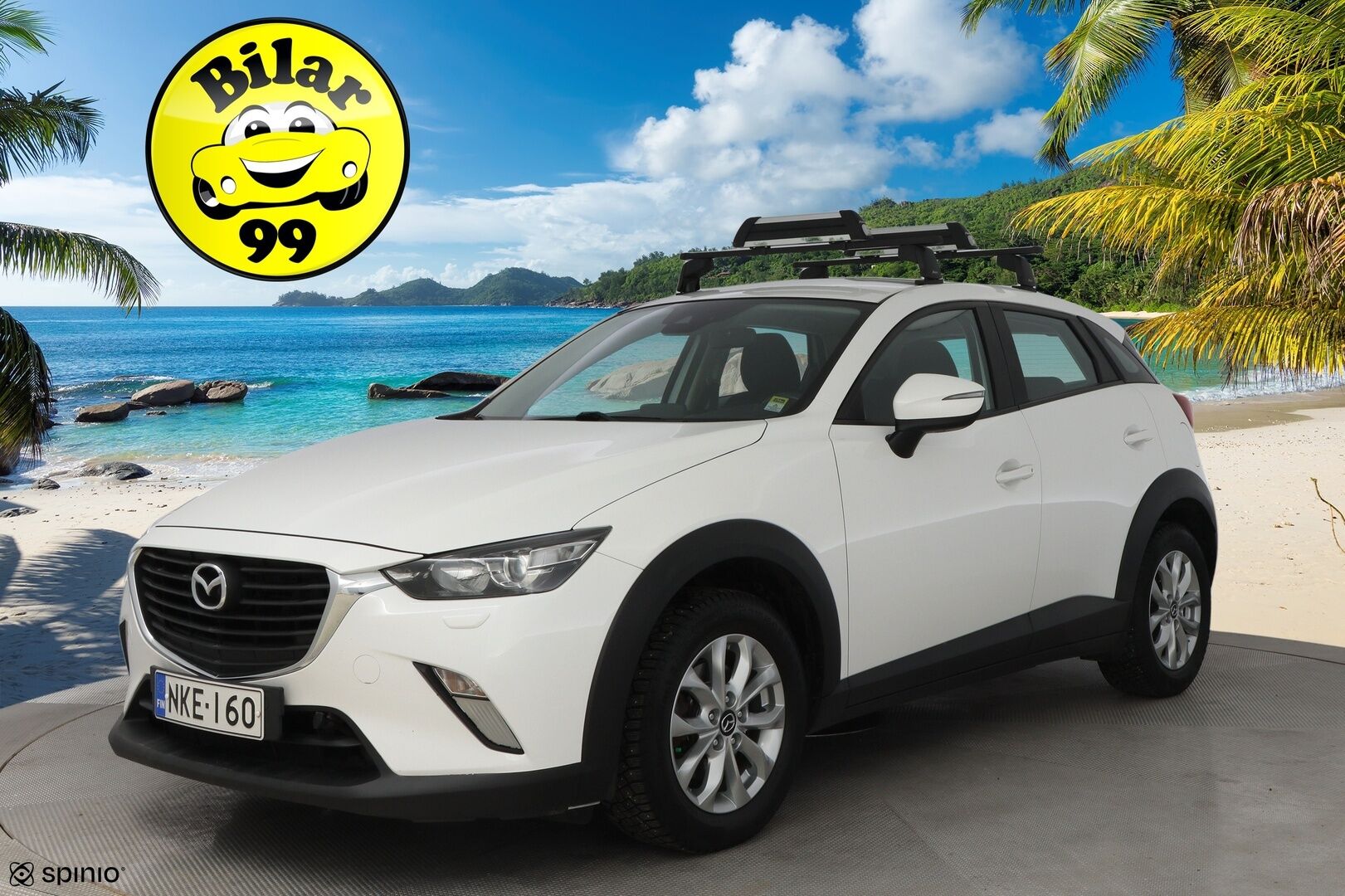 Mazda CX-3 2017 2,0 (120 hv) SKYACTIV-G Premium 6MT EL2 *Suomiauto / Lohko&Sisä / Vakkari / Juuri saapunut Tampereelle*