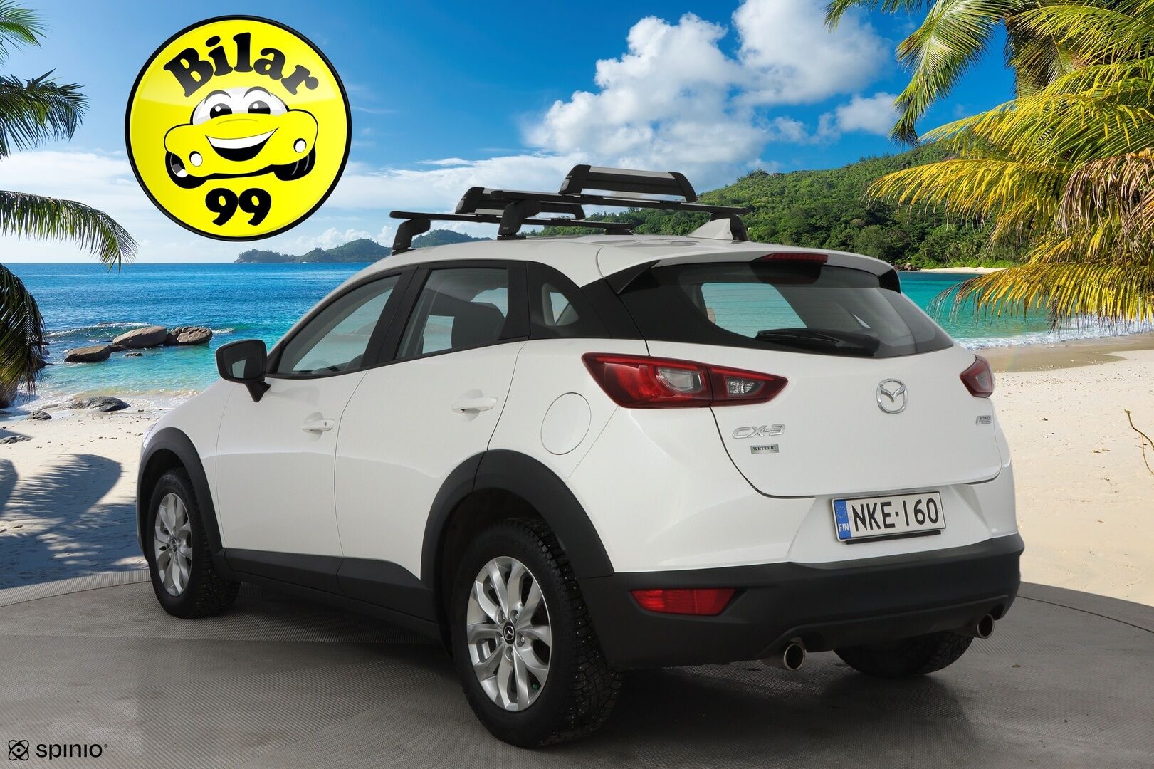 Mazda CX-3 2017 2,0 (120 hv) SKYACTIV-G Premium 6MT EL2 *Suomiauto / Lohko&Sisä / Vakkari / Juuri saapunut Tampereelle*