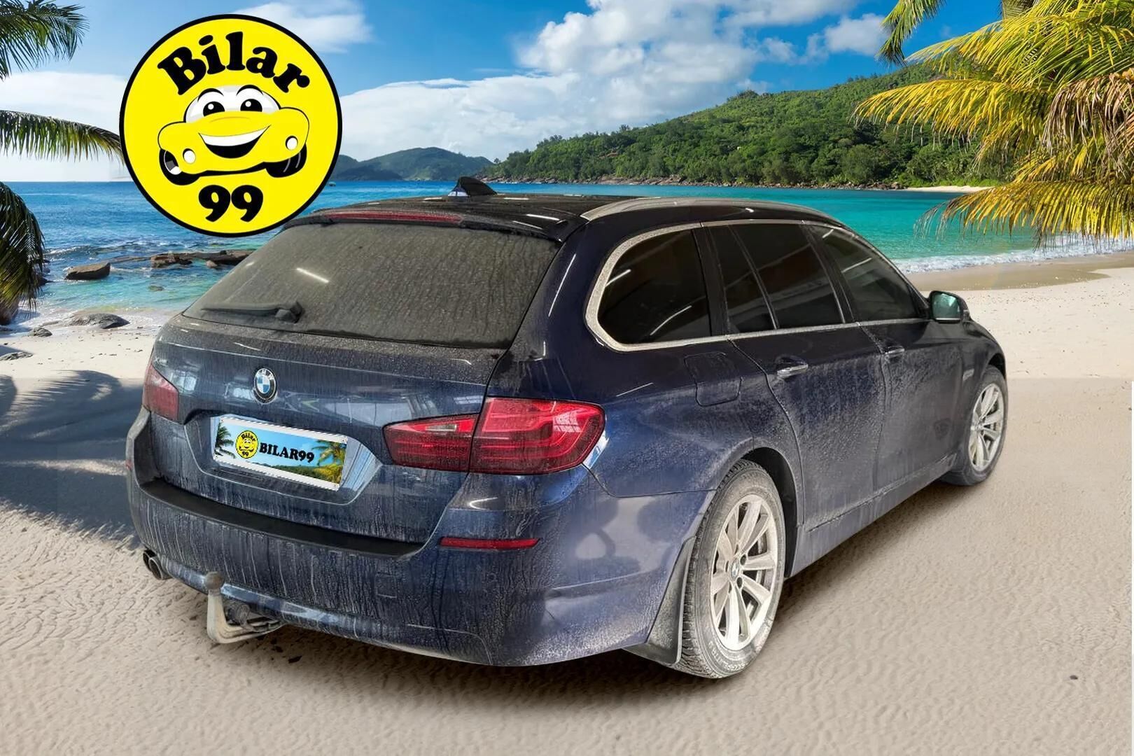 BMW 520 2016 F11 Touring 520d A xDrive Exclusive * Nahkasisusta / Prof.Navi / Hifit / Koukku / M-Sport ratti / Osasähköpenkit / Kamera * - Viimeisin huolto 204tkm 2/26 / Kahdet renkaat vanteineen - HULLUT AVAJAISHULINAT KORKOTARJOUS 3,29 %