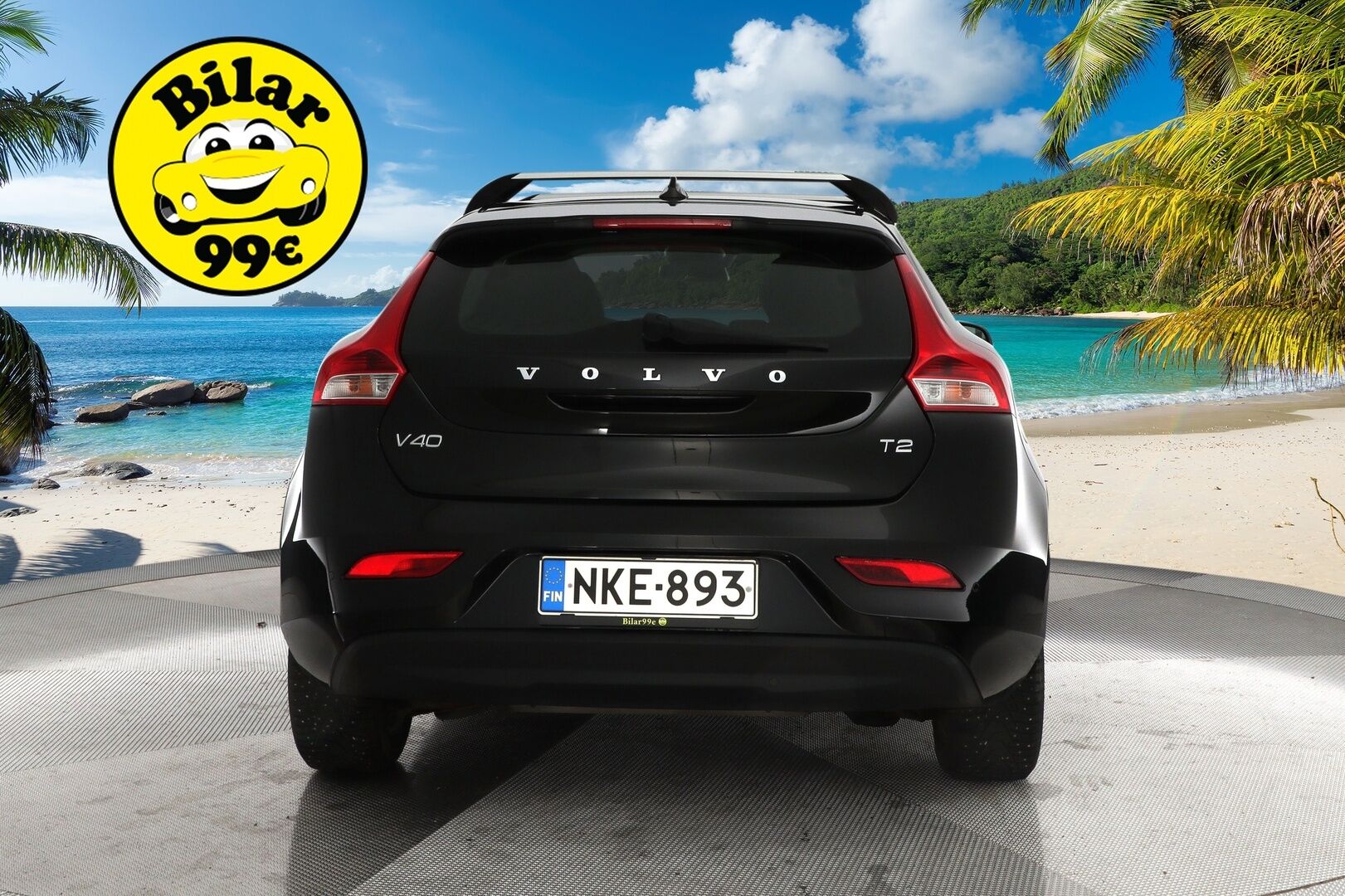 Volvo V40 2016 T2 Business aut *Polttoainekäyttöinen lisälämmitin / VOC / Navigointi / Kattotelineet* - * Suomi-auto / Siisti kuntoinen *