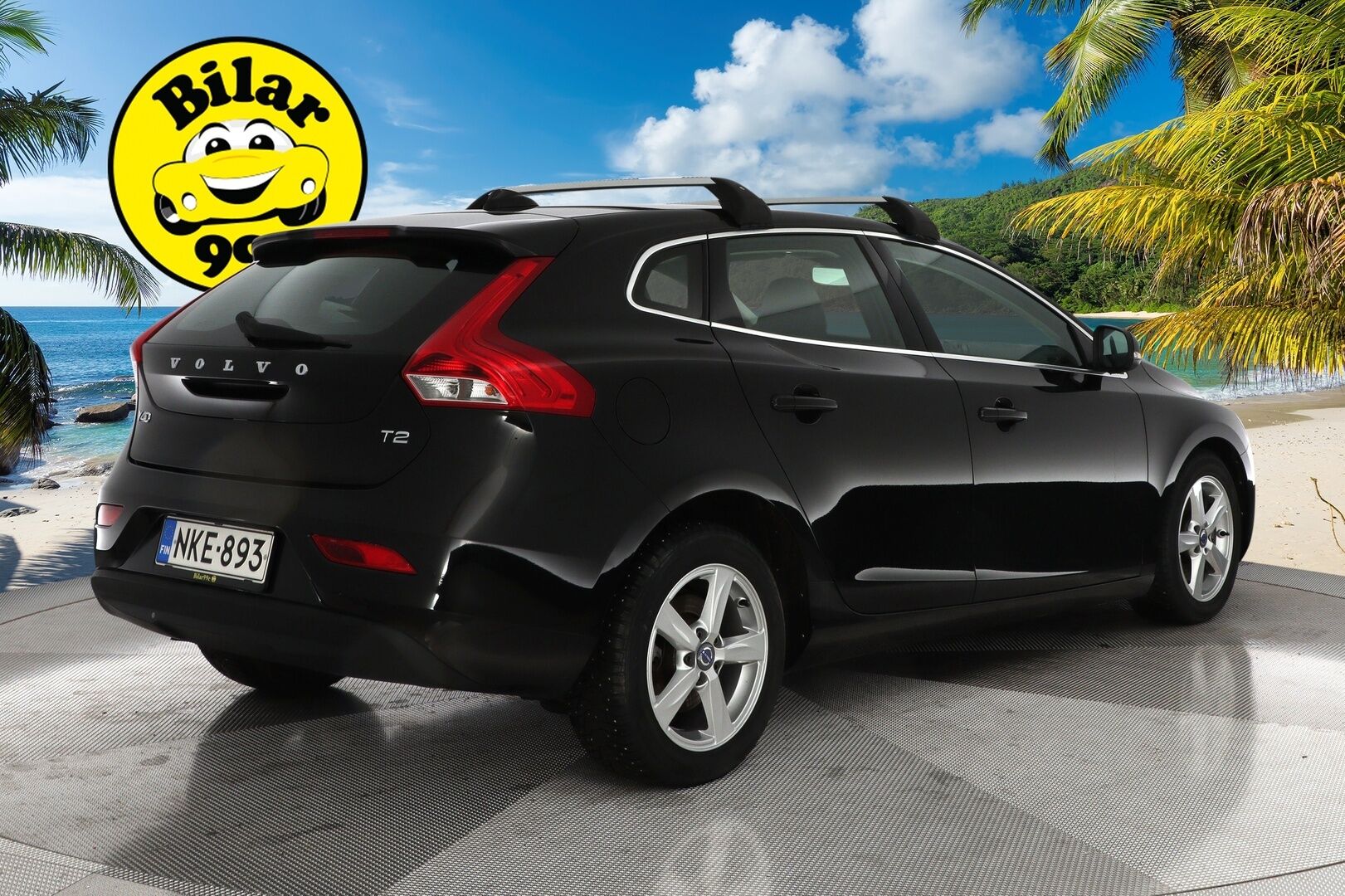 Volvo V40 2016 T2 Business aut *Polttoainekäyttöinen lisälämmitin / VOC / Navigointi / Kattotelineet* - * Suomi-auto / Siisti kuntoinen *