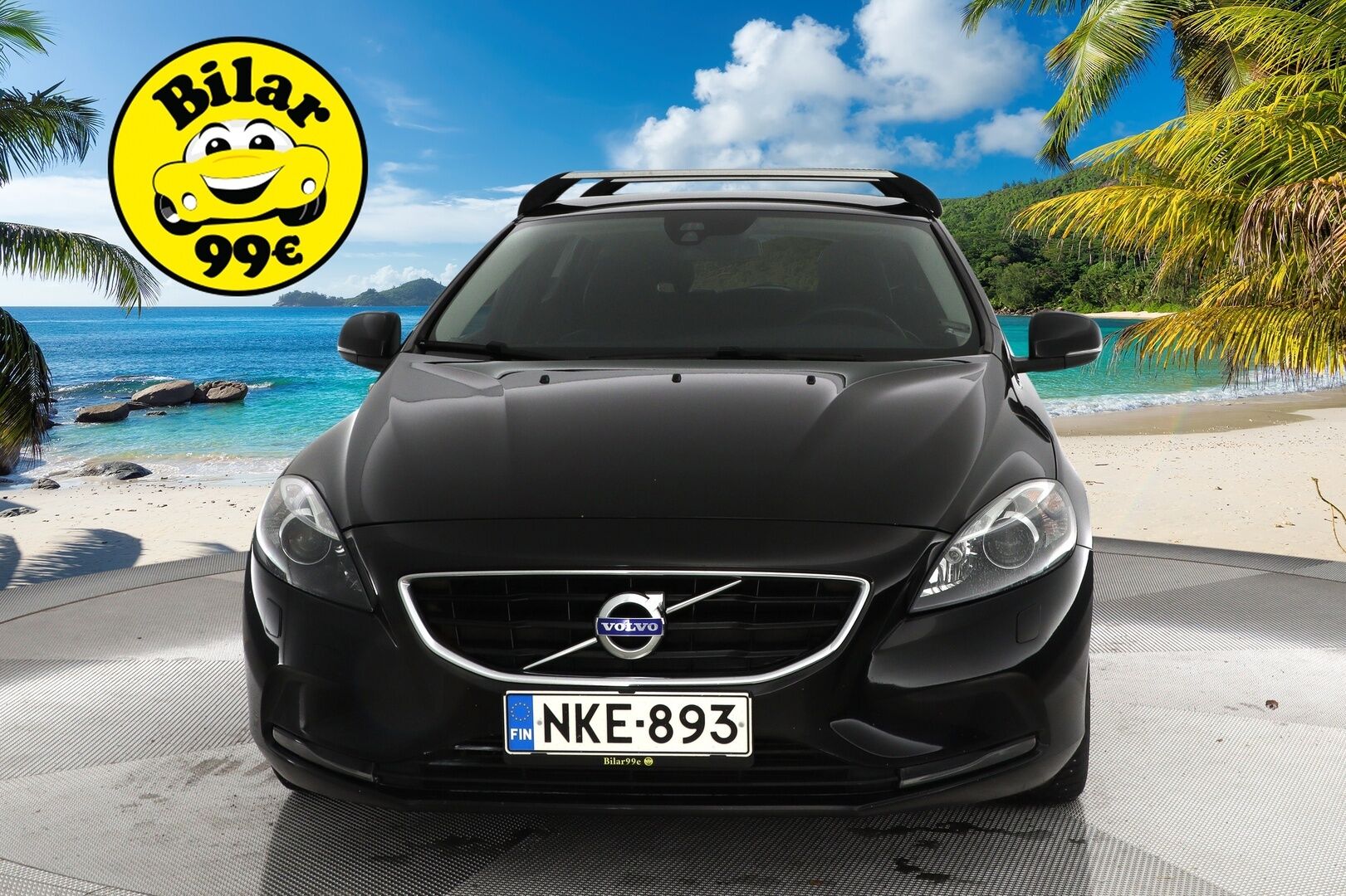 Volvo V40 2016 T2 Business aut *Polttoainekäyttöinen lisälämmitin / VOC / Navigointi / Kattotelineet* - * Suomi-auto / Siisti kuntoinen *