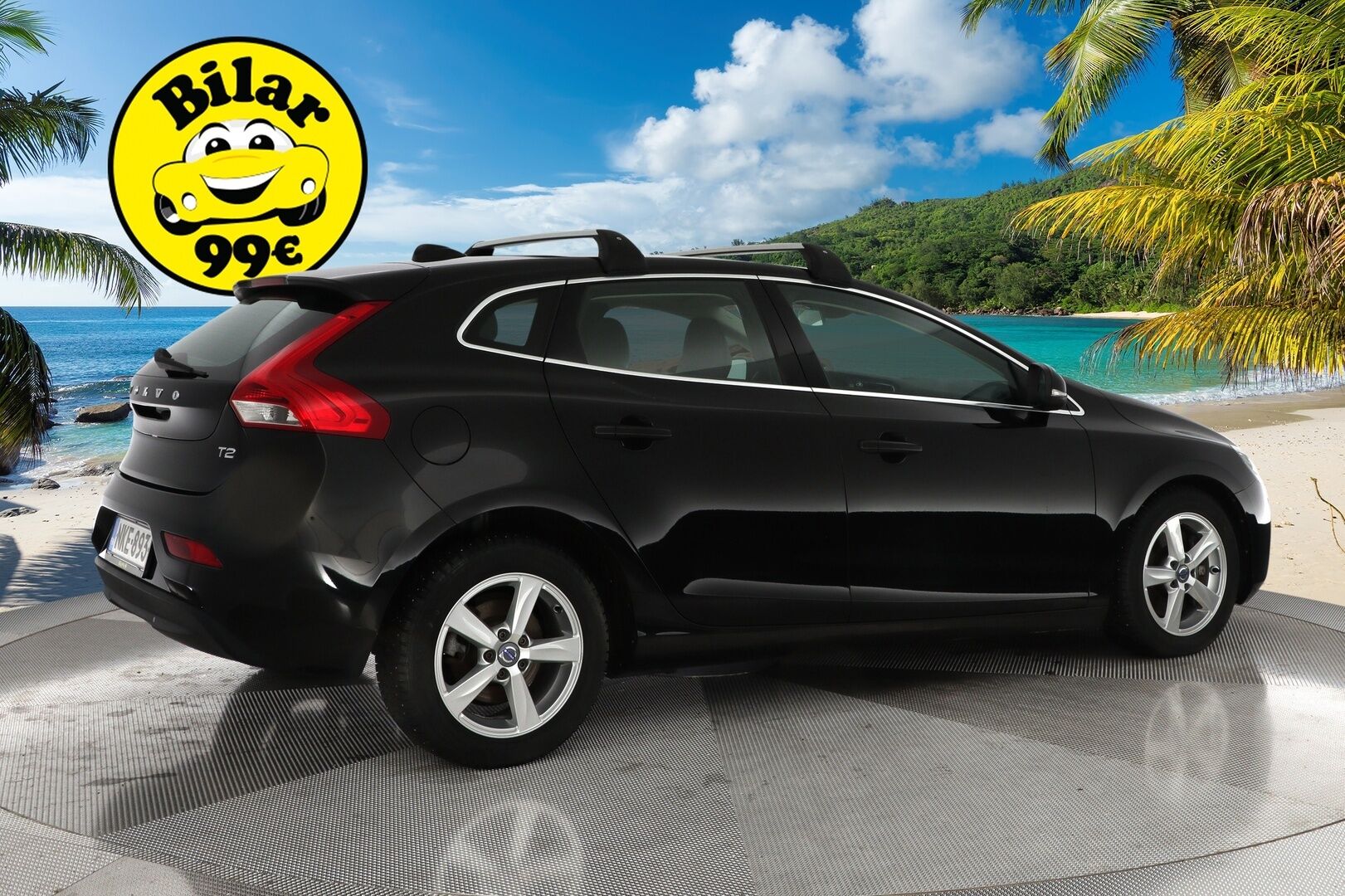 Volvo V40 2016 T2 Business aut *Polttoainekäyttöinen lisälämmitin / VOC / Navigointi / Kattotelineet* - * Suomi-auto / Siisti kuntoinen *