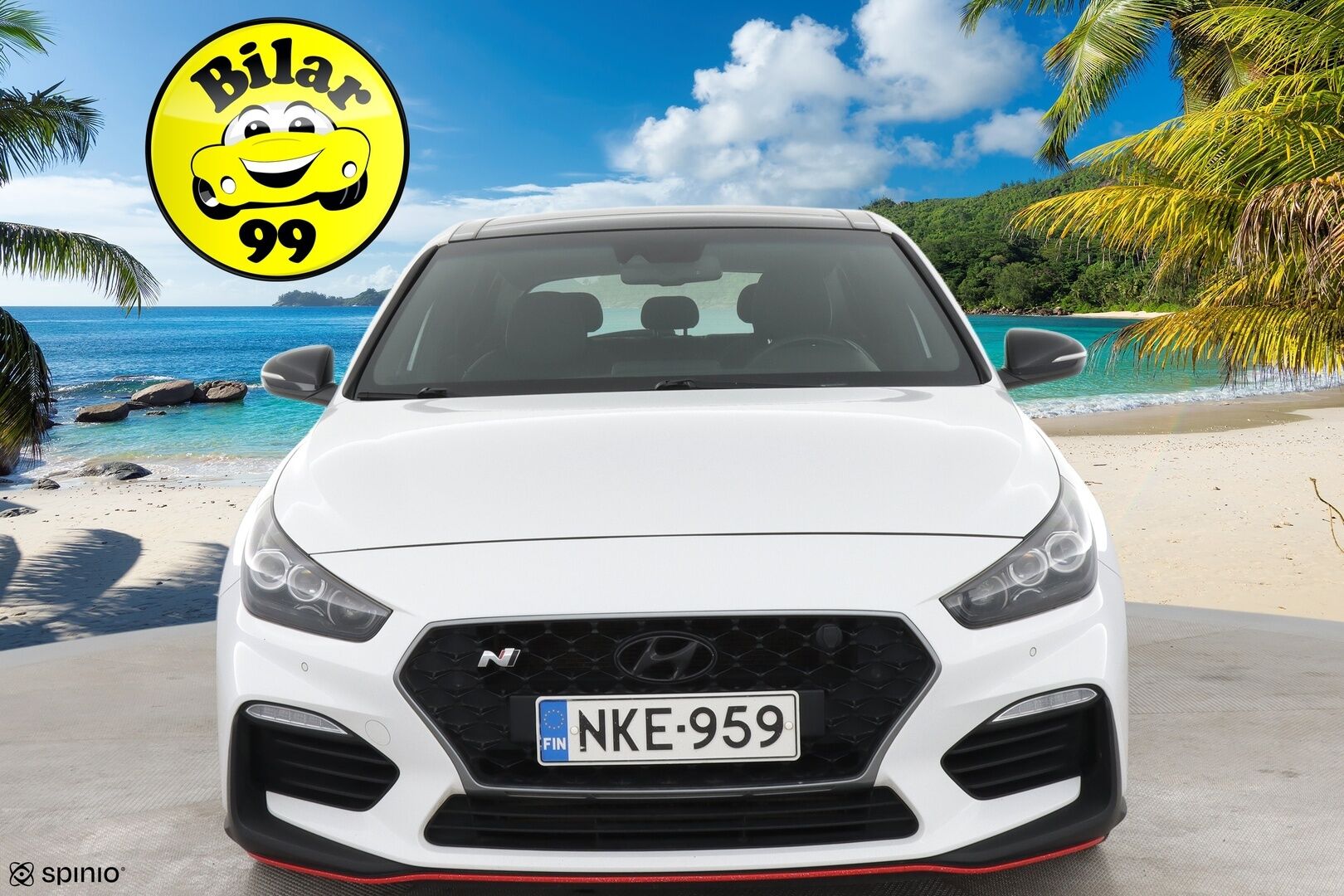 Hyundai i30 2018 N 2,0 T-GDI 6MT Performance Pack * Panorama / Muistipenkki / P-kamera / Kaistavahti / Apple&Android / Keyless * - Nahka-alcantara sisusta / Suomi-auto / 2x aluvanteet!