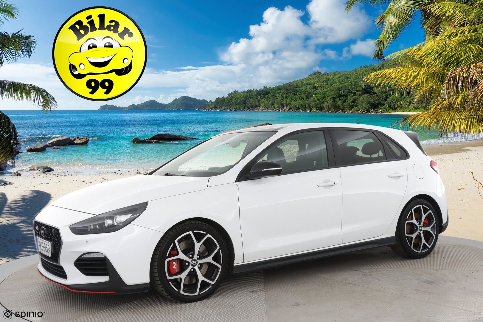 Hyundai i30 2018 N 2,0 T-GDI 6MT Performance Pack * Panorama / Muistipenkki / P-kamera / Kaistavahti / Apple&Android / Keyless * - Nahka-alcantara sisusta / Suomi-auto / 2x aluvanteet! - HULLUT AVAJAISHULINAT KORKOTARJOUS 3,29 %