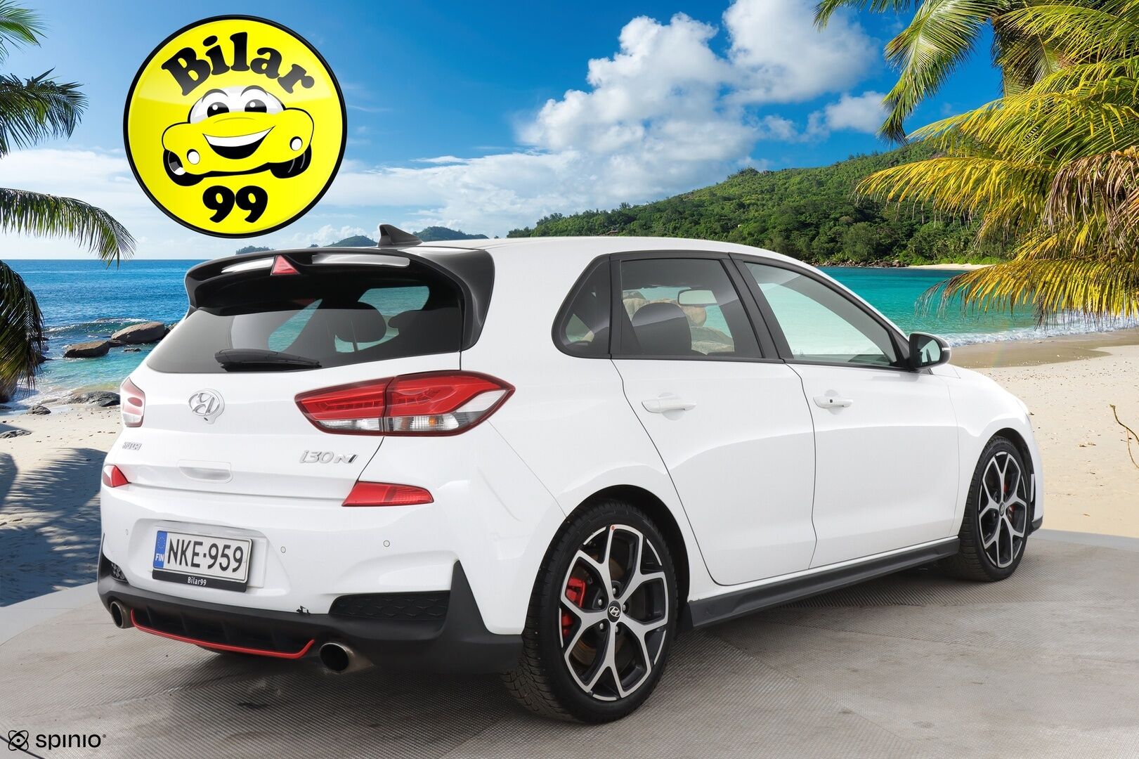 Hyundai i30 2018 N 2,0 T-GDI 6MT Performance Pack * Panorama / Muistipenkki / P-kamera / Kaistavahti / Apple&Android / Keyless * - Nahka-alcantara sisusta / Suomi-auto / 2x aluvanteet!
