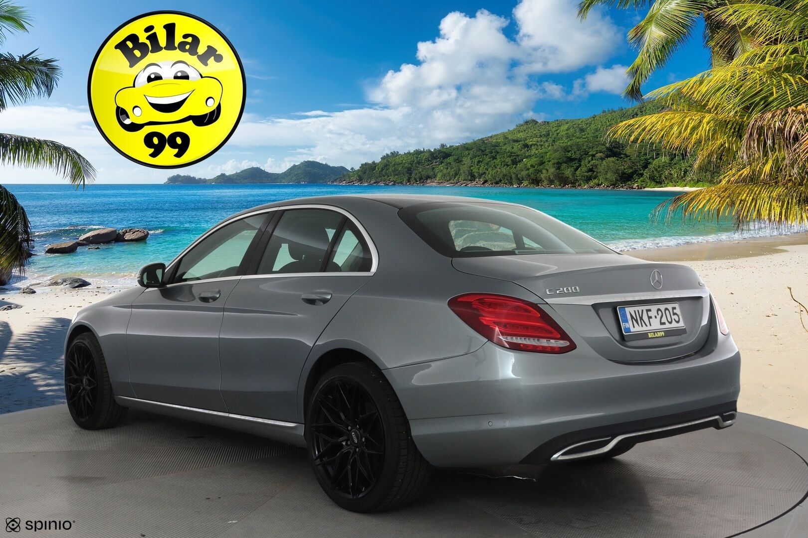 Mercedes-Benz C 2016 200 4Matic A Premium Business **ILS-LED / P.Tutkat / Lohko&Sisätilanlämmitin / Sporttipenkit / Vakkari** - Suomi-auto / Kahdet Renkaat