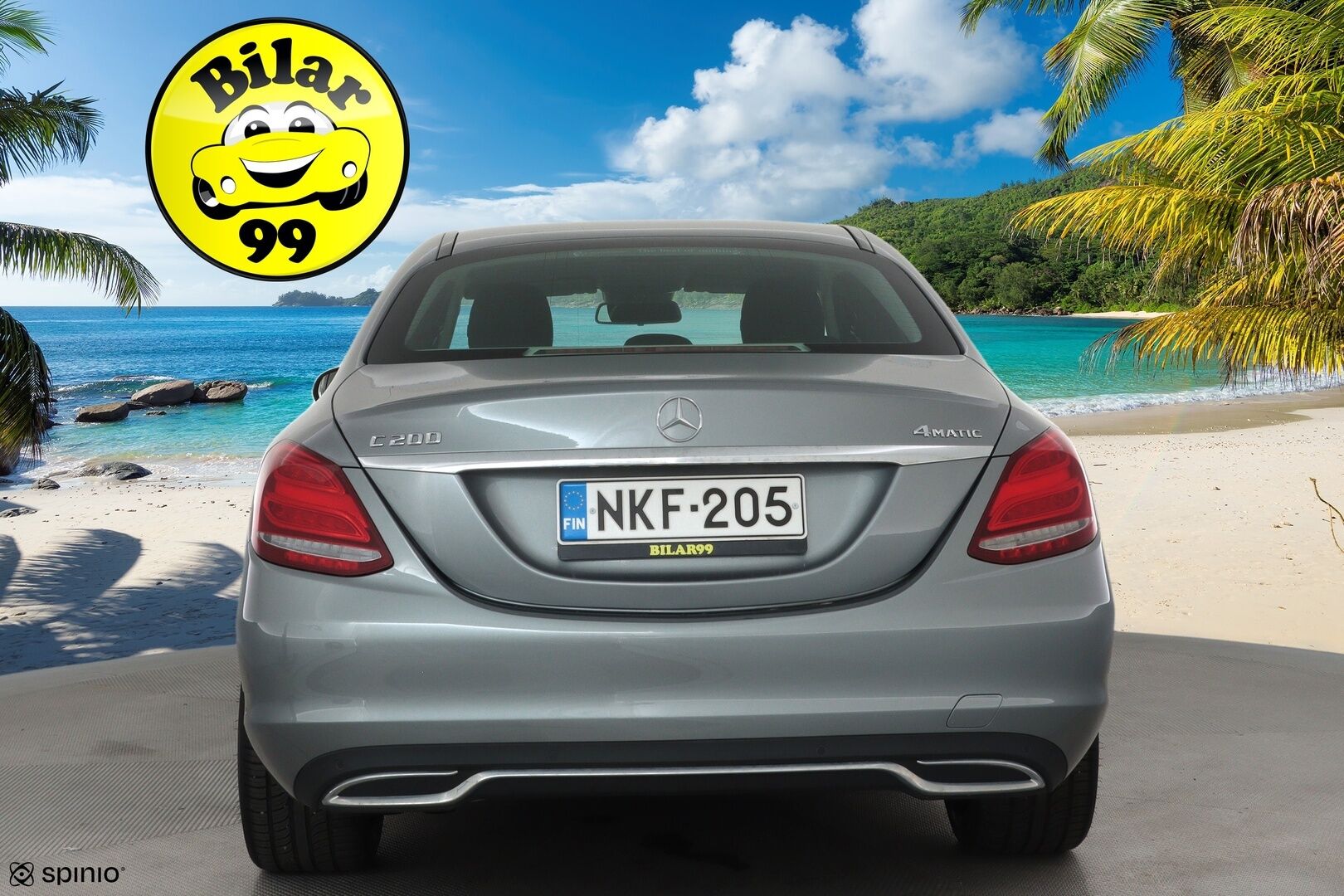 Mercedes-Benz C 2016 200 4Matic A Premium Business **ILS-LED / P.Tutkat / Lohko&Sisätilanlämmitin / Sporttipenkit / Vakkari** - Suomi-auto / Kahdet Renkaat
