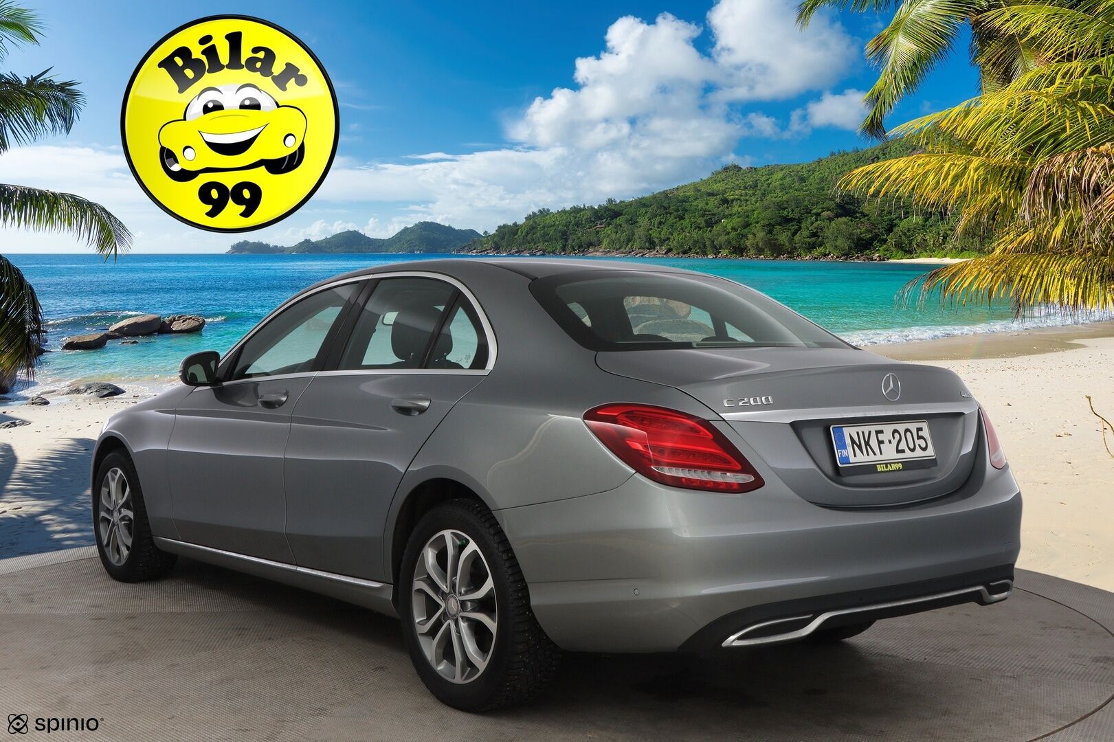 Mercedes-Benz C 2016 200 4Matic A Premium Business - Suomiauto / ILS LED / Sporttipenkit / Peruutustutka / KeyLess / Vakkari / Lohkolämmitin & Sisäpistoke / Upea!