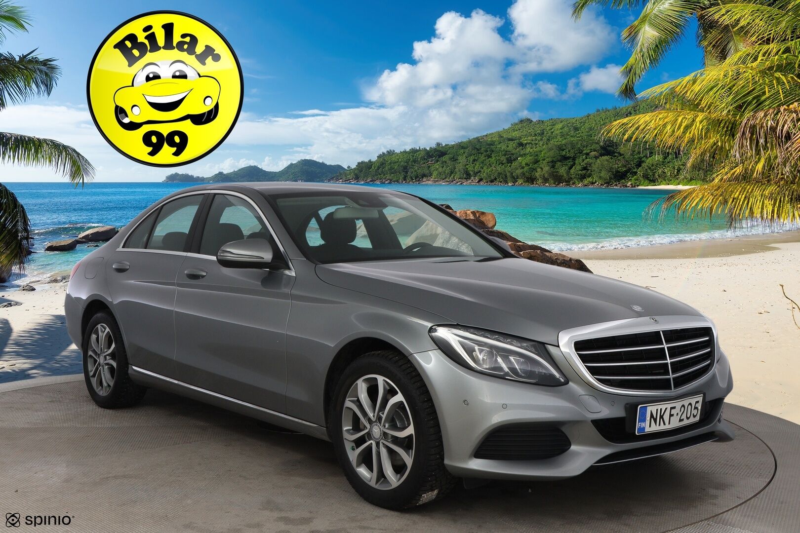 Mercedes-Benz C 2016 200 4Matic A Premium Business - Suomiauto / ILS LED / Sporttipenkit / Peruutustutka / KeyLess / Vakkari / Lohkolämmitin & Sisäpistoke / Upea!