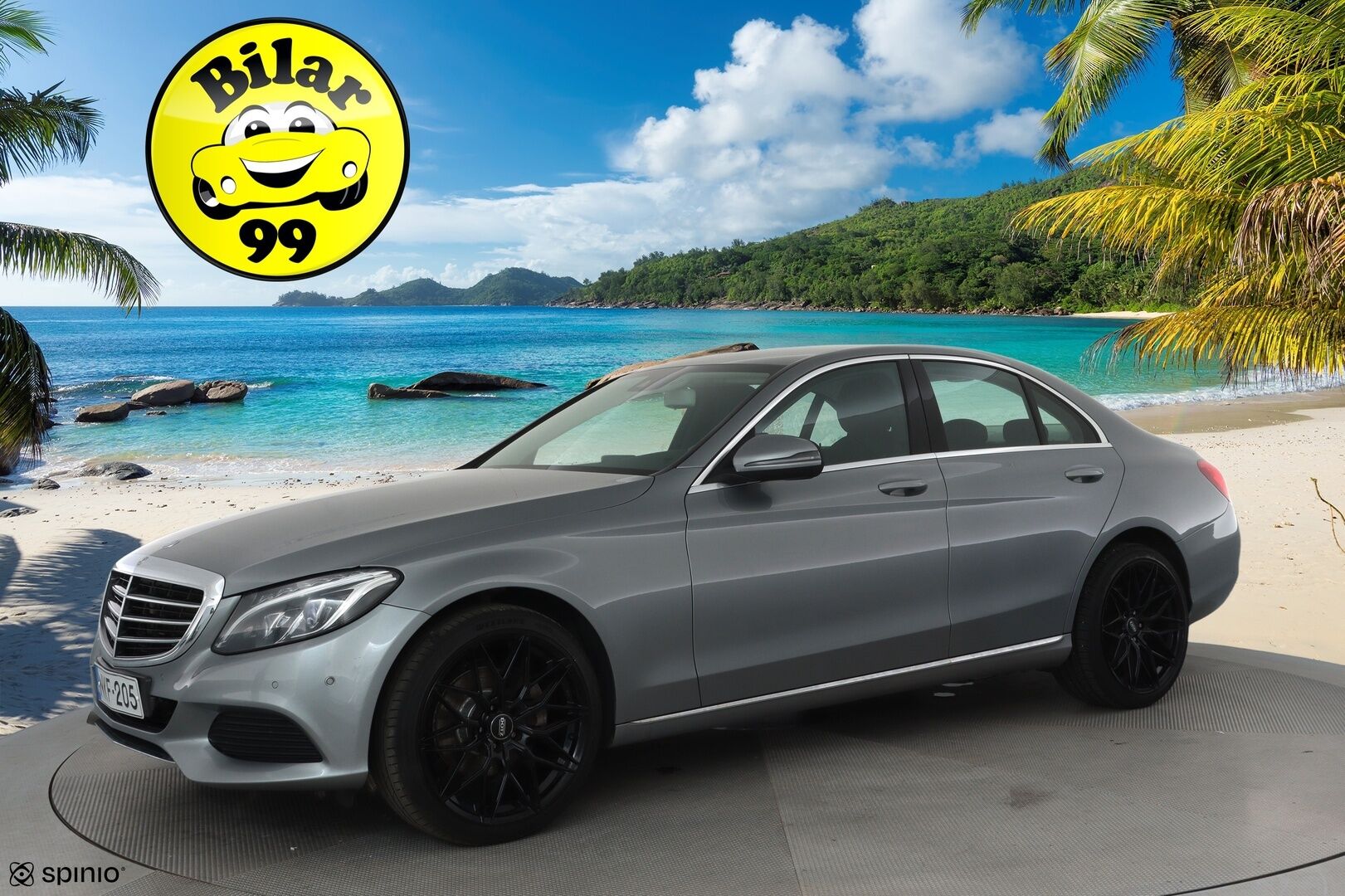 Mercedes-Benz C 2016 200 4Matic A Premium Business **ILS-LED / P.Tutkat / Lohko&Sisätilanlämmitin / Sporttipenkit / Vakkari** - Suomi-auto / Kahdet Renkaat