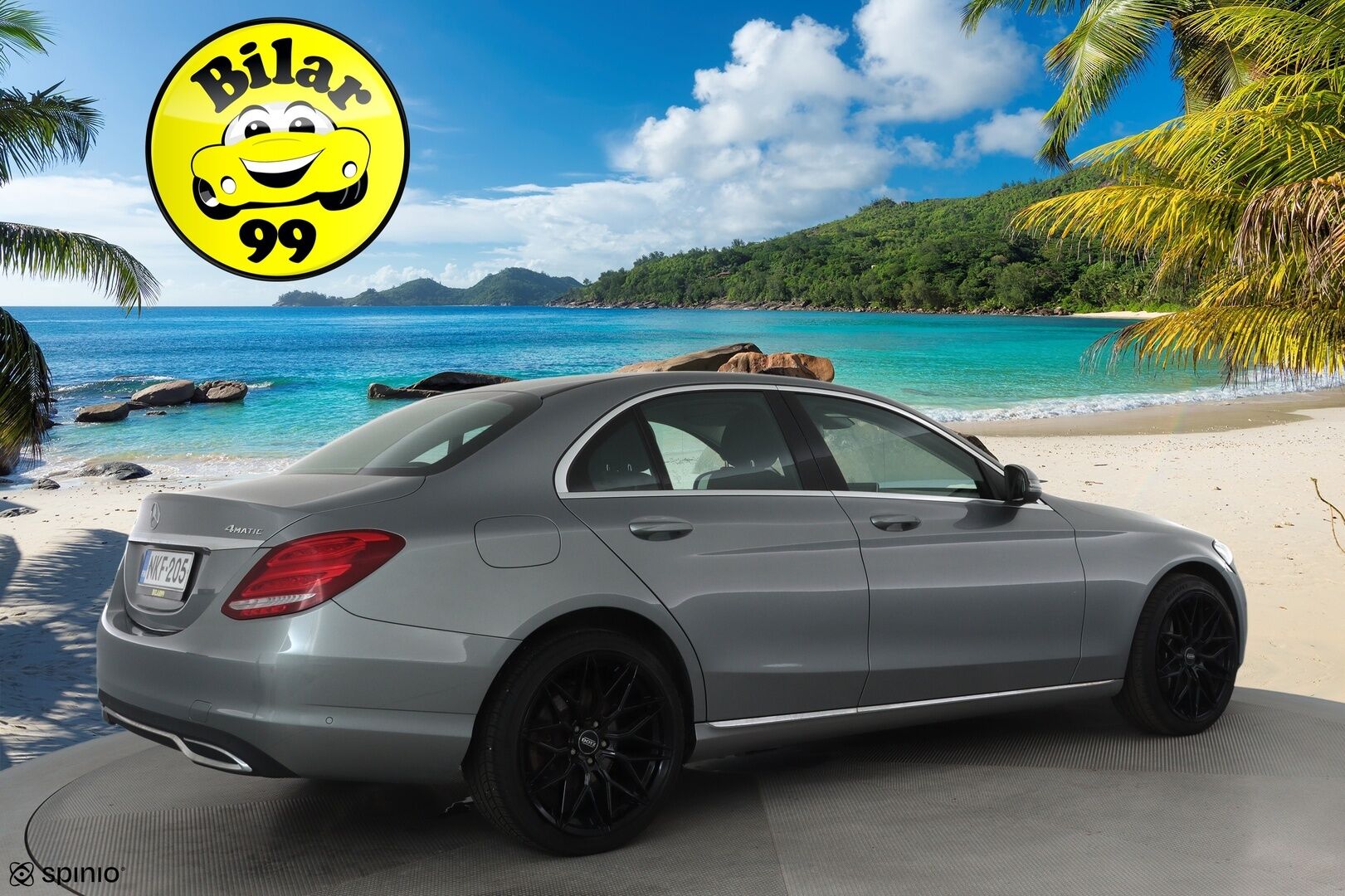 Mercedes-Benz C 2016 200 4Matic A Premium Business **ILS-LED / P.Tutkat / Lohko&Sisätilanlämmitin / Sporttipenkit / Vakkari** - Suomi-auto / Kahdet Renkaat